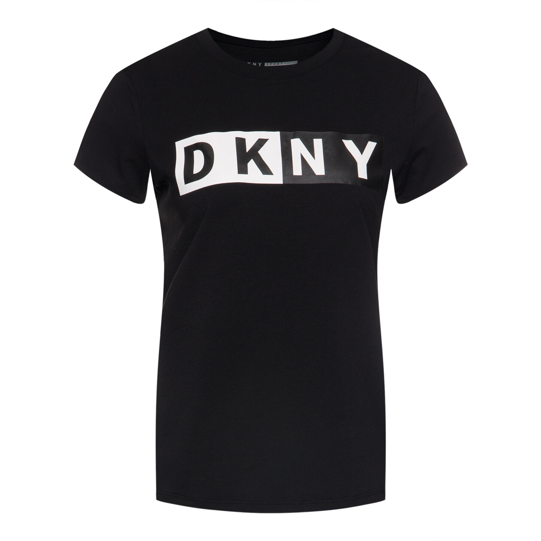 DKNY Sport Тишърт DP8T5894 Черен Regular Fit - Pepit.bg