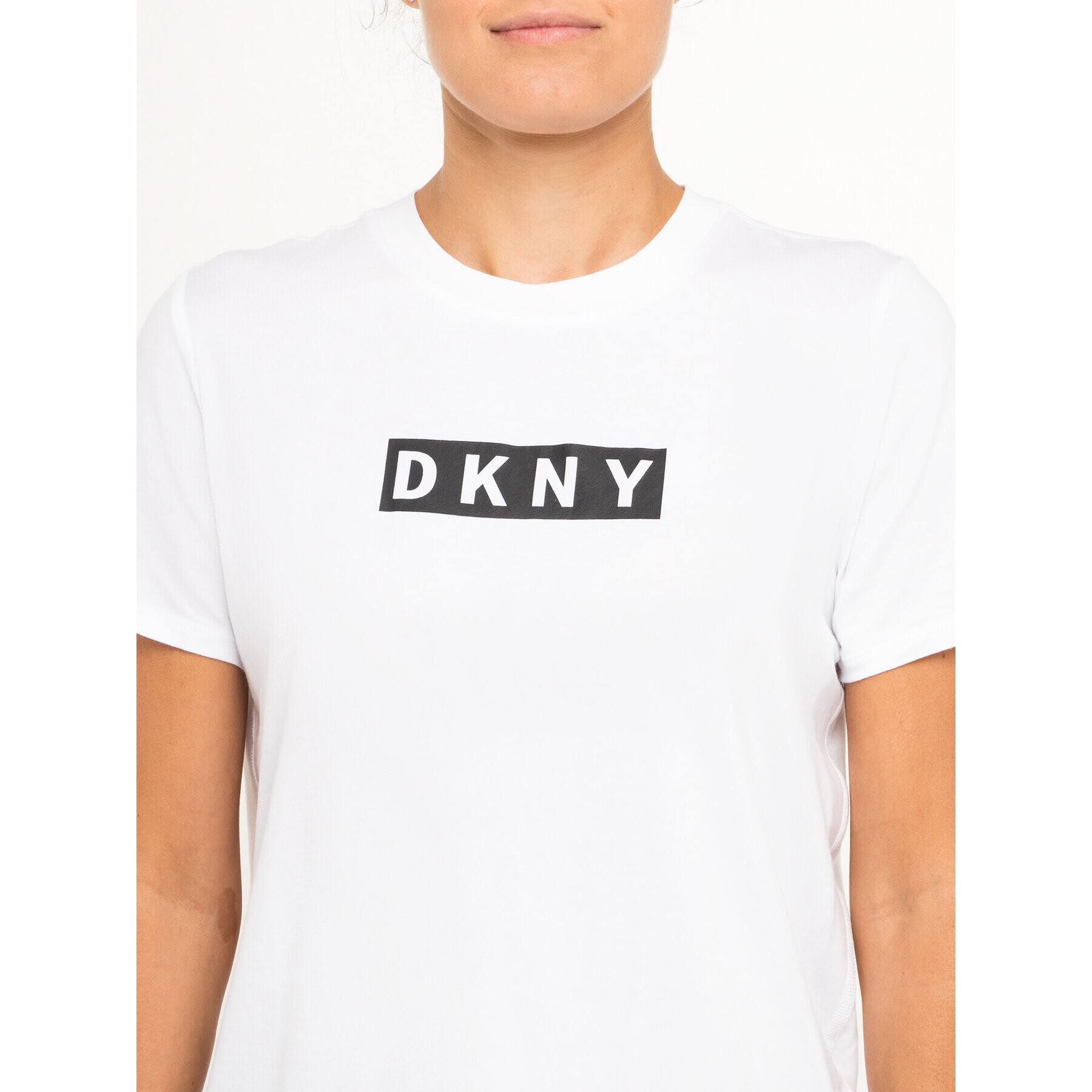 DKNY Sport Тишърт DP9T6745 Бял Regular Fit - Pepit.bg