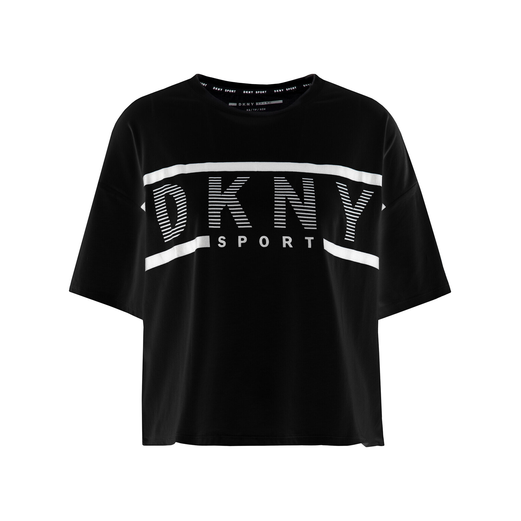 DKNY Sport Тишърт DP9T6849 Черен Regular Fit - Pepit.bg