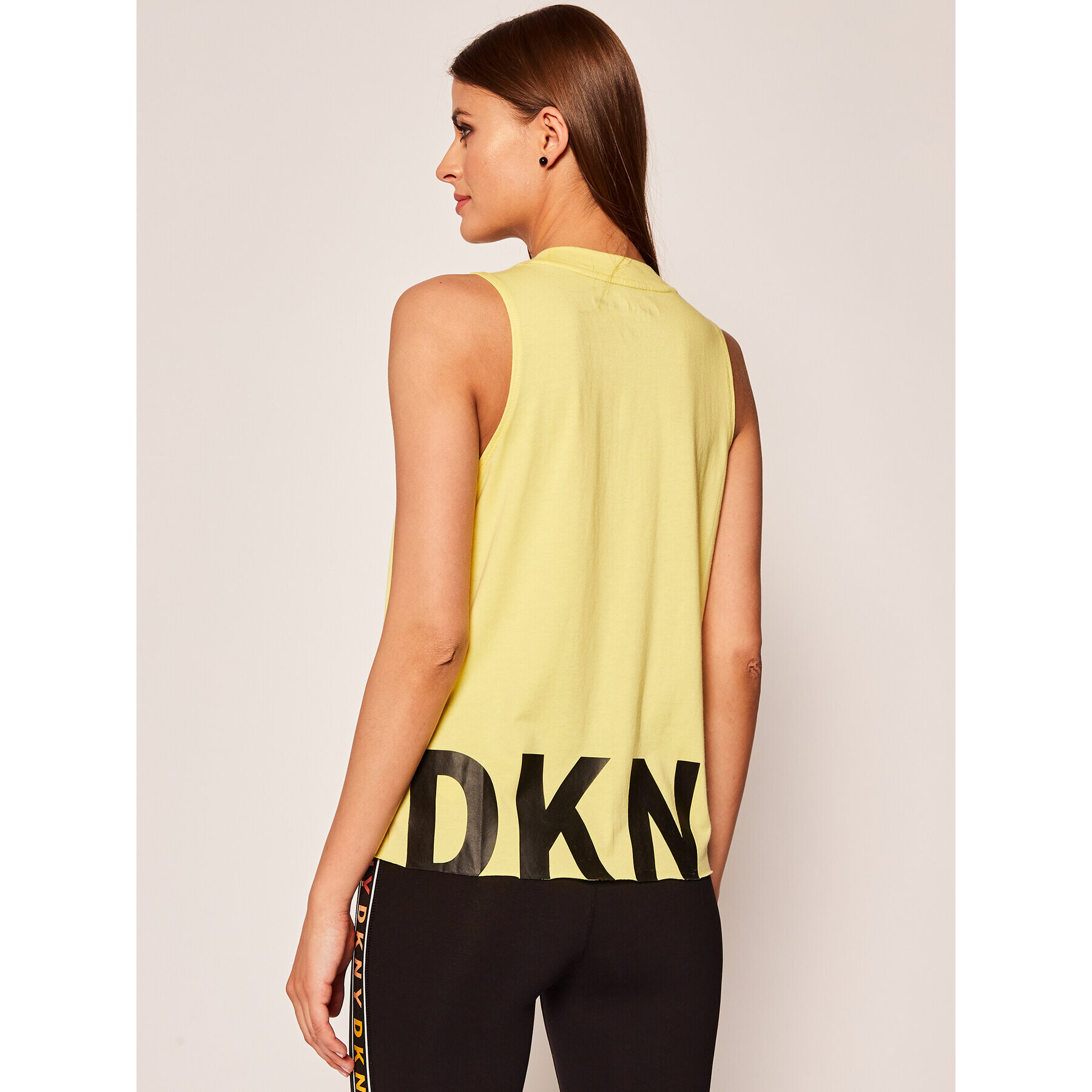 DKNY Sport Топ DP0T7194 Жълт Regular Fit - Pepit.bg