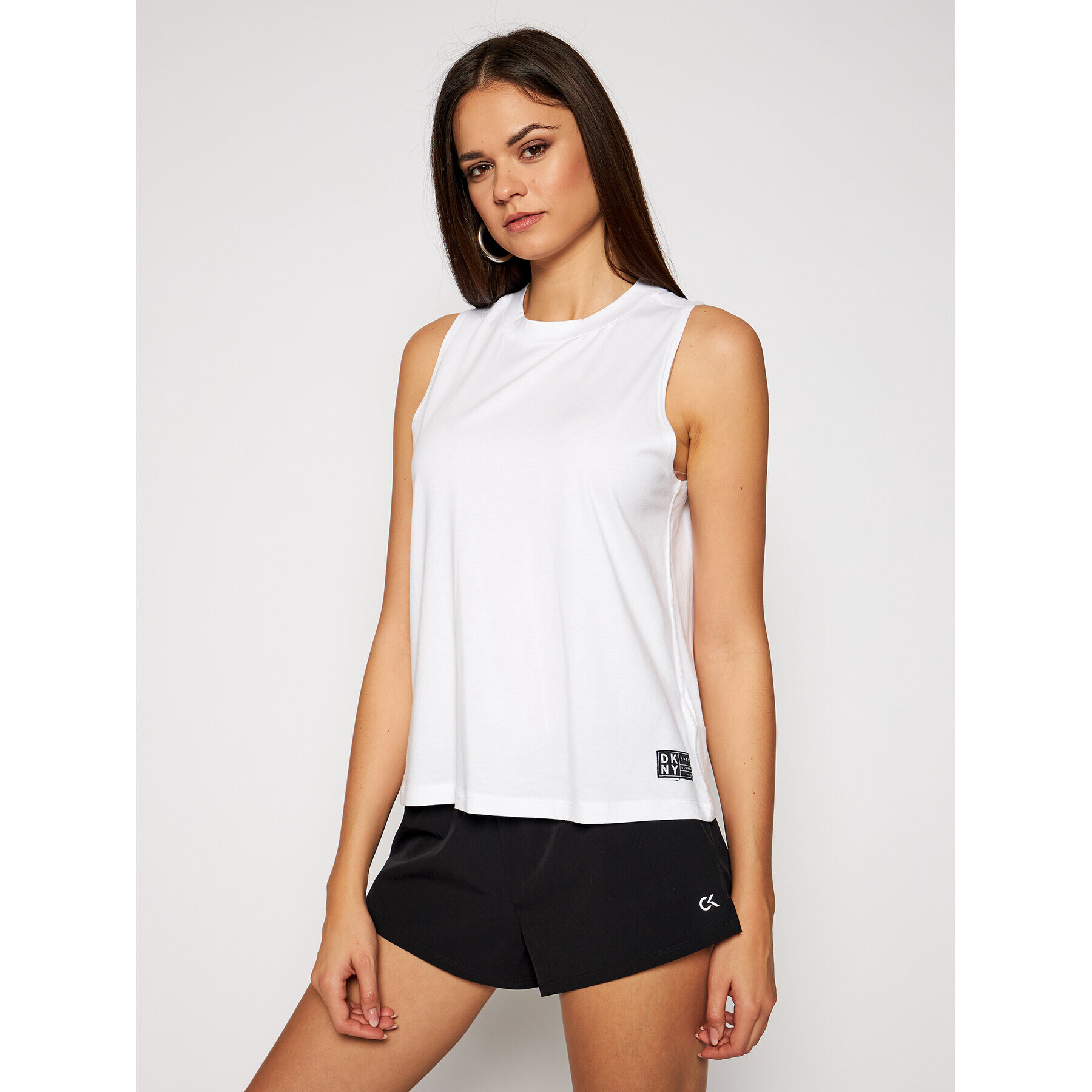 DKNY Sport Топ DP0T7453 Бял Regular Fit - Pepit.bg