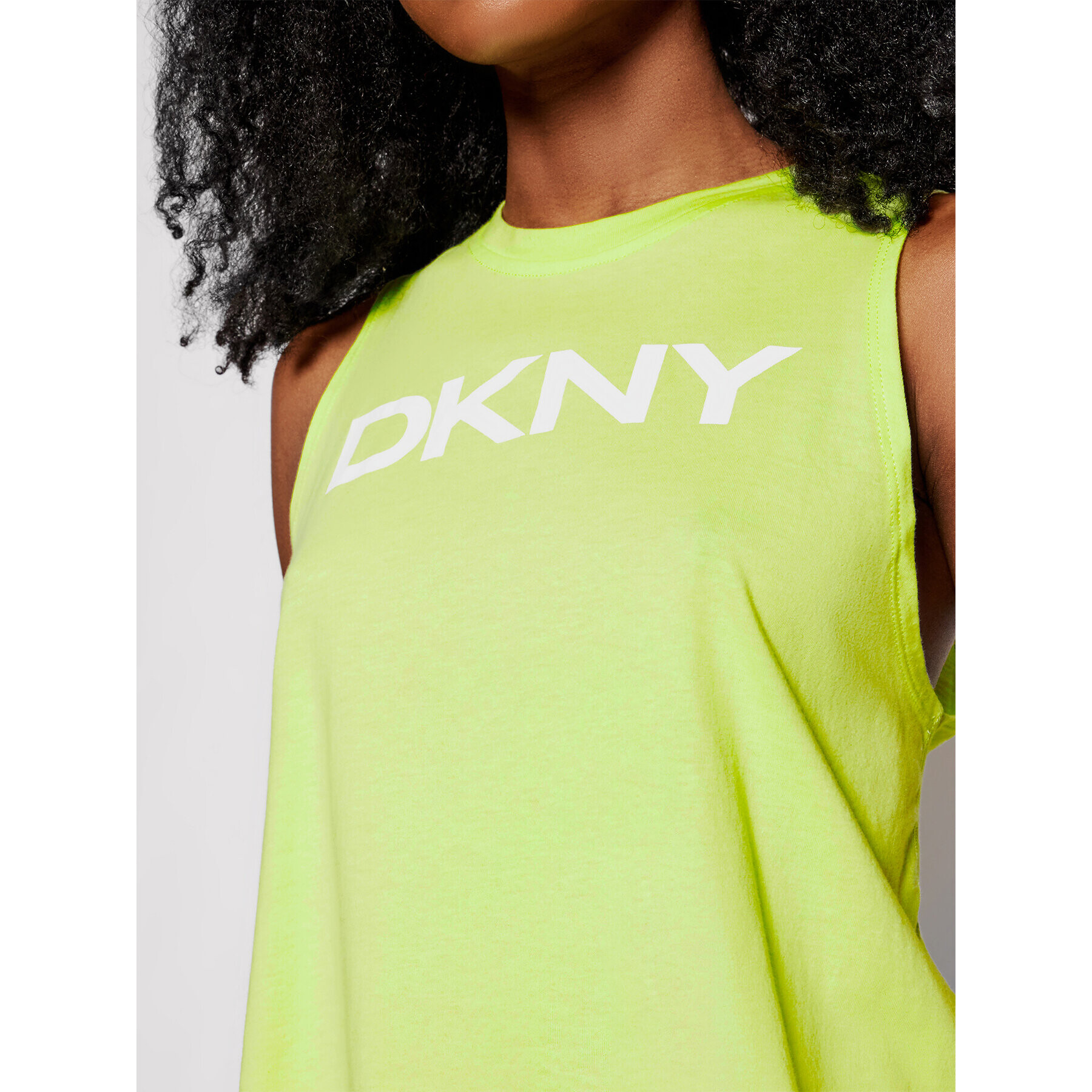 DKNY Sport топ DP1T8084 Зелен Relaxed Fit - Pepit.bg