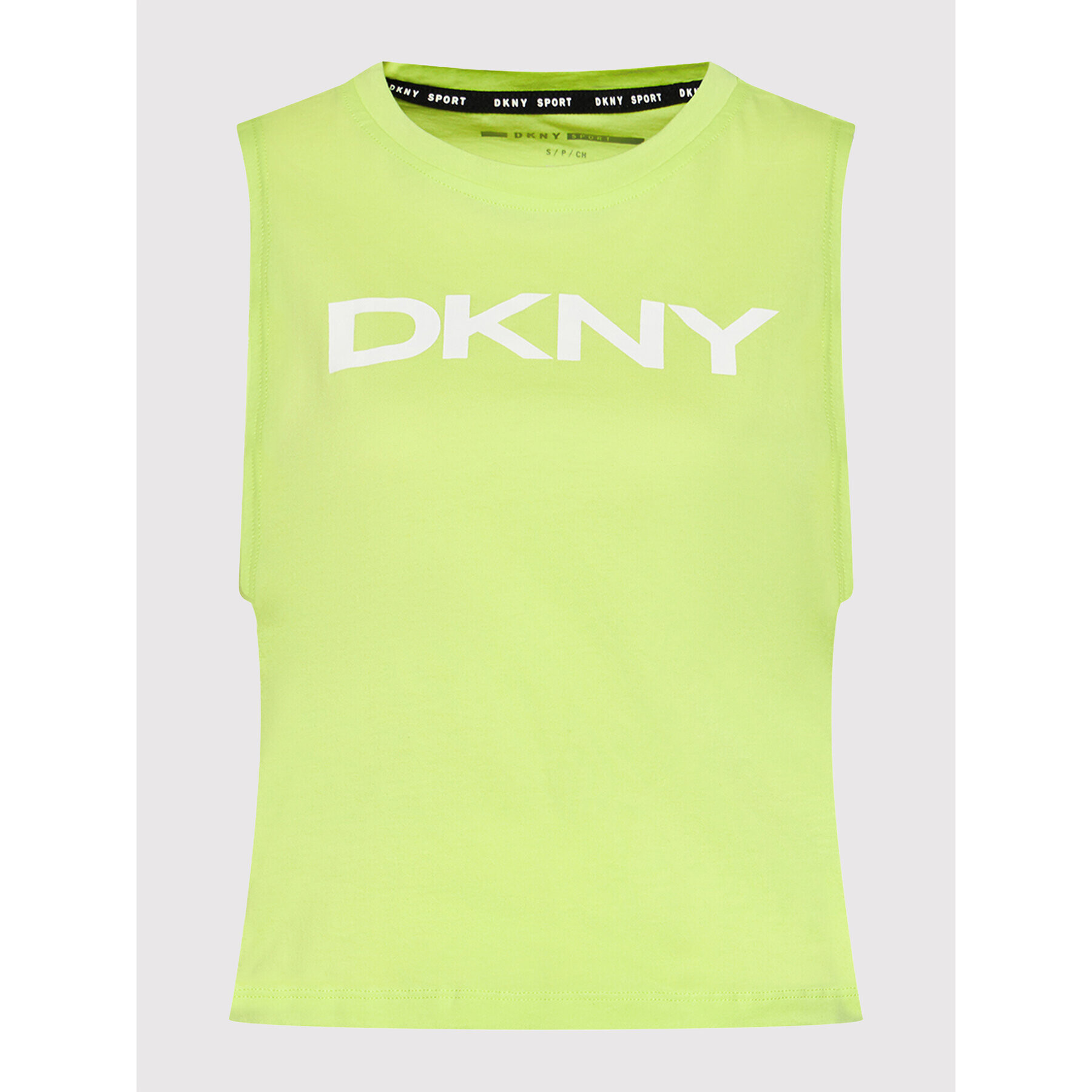 DKNY Sport топ DP1T8084 Зелен Relaxed Fit - Pepit.bg