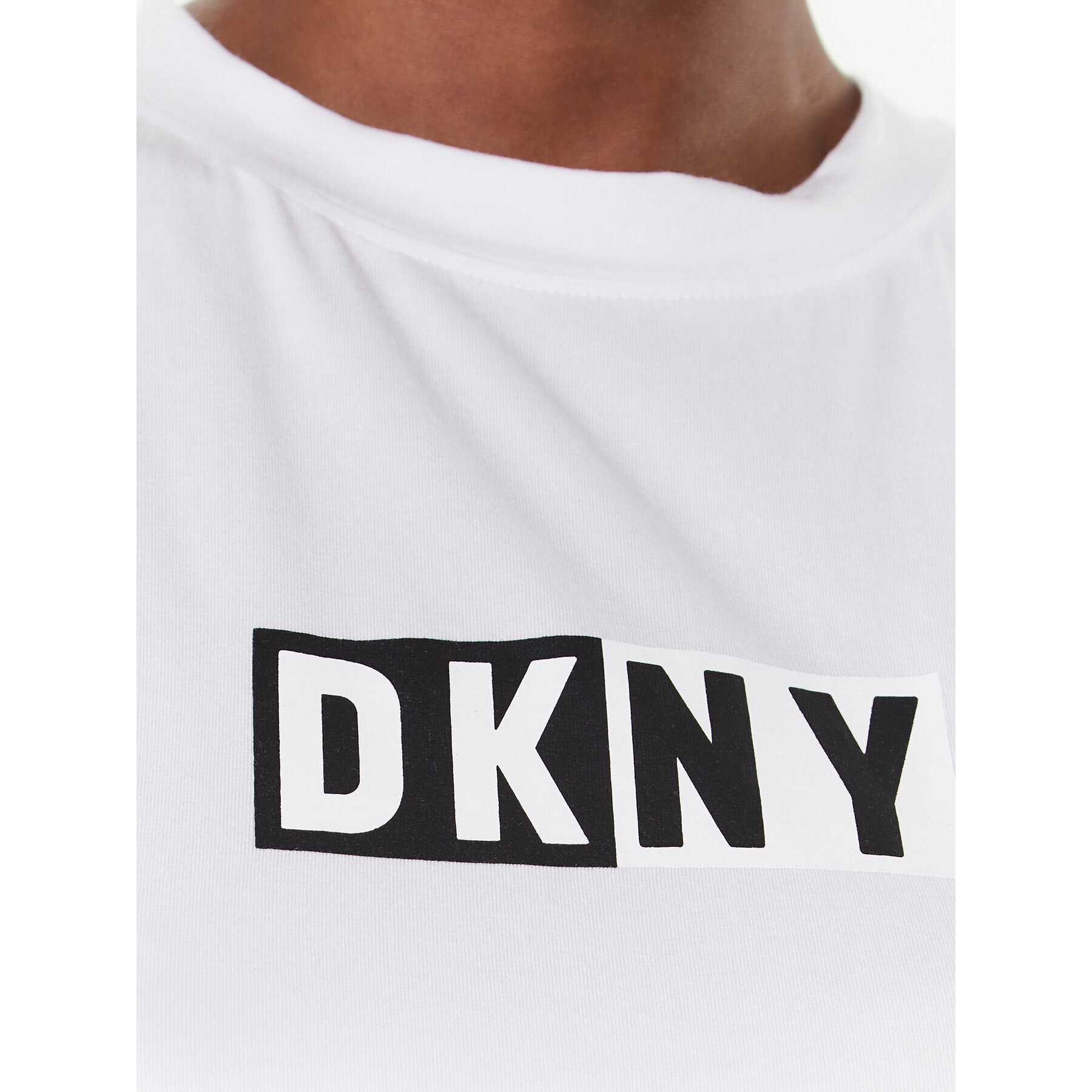 DKNY Sport топ DP2T5892 Бял Classic Fit - Pepit.bg