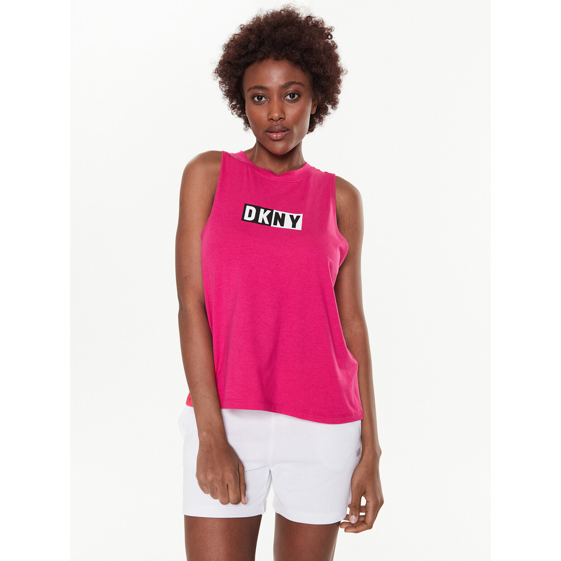 DKNY Sport топ DP2T5892 Бордо Classic Fit - Pepit.bg