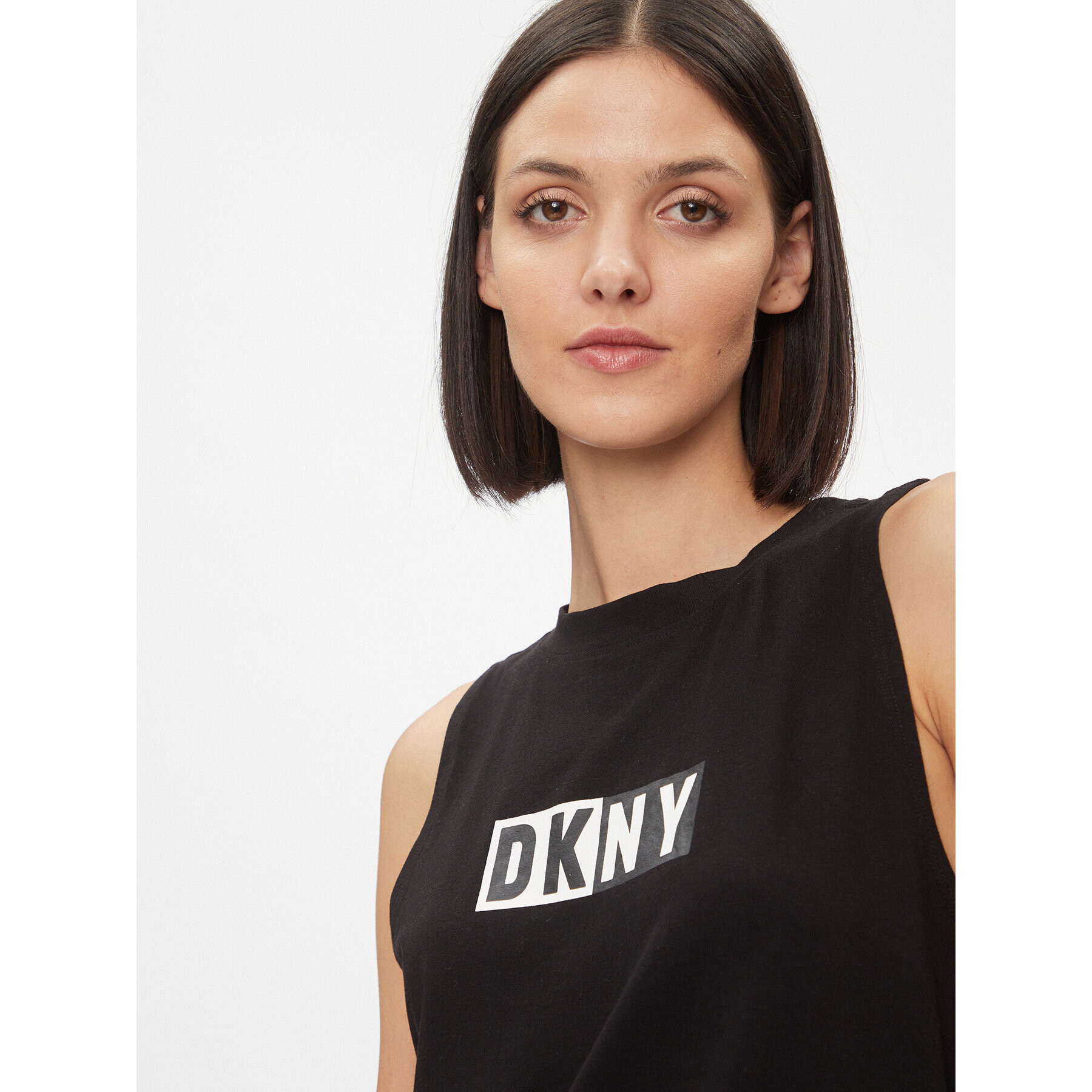 DKNY Sport топ DP2T5892 Черен Classic Fit - Pepit.bg
