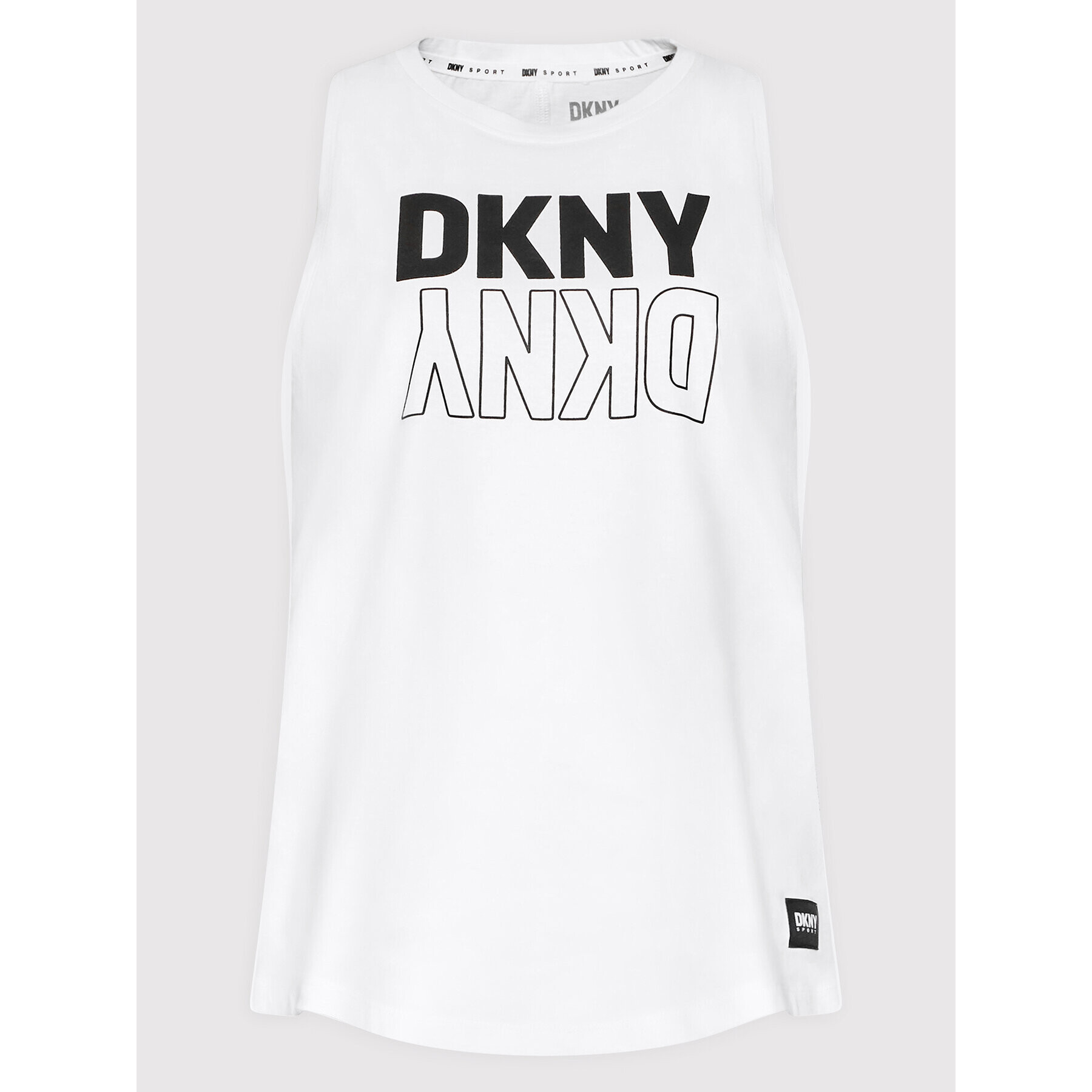 DKNY Sport топ DP2T8765 Бял Regular Fit - Pepit.bg