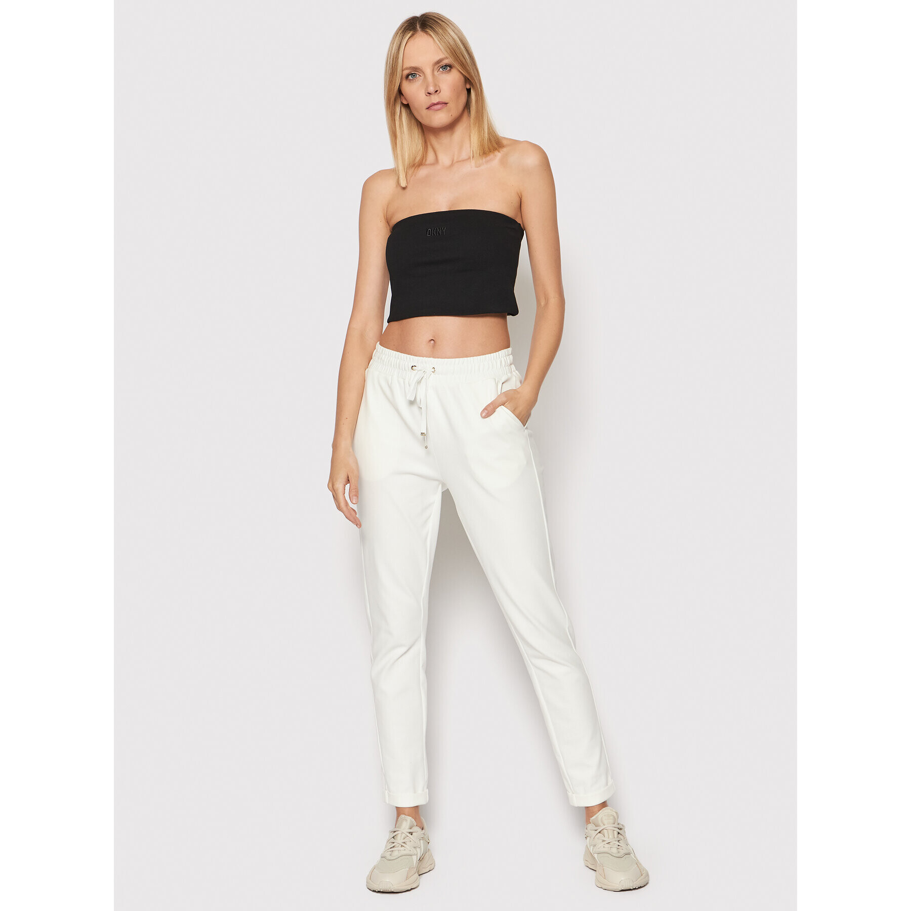 DKNY Sport топ DP2T8808 Черен Slim Fit - Pepit.bg