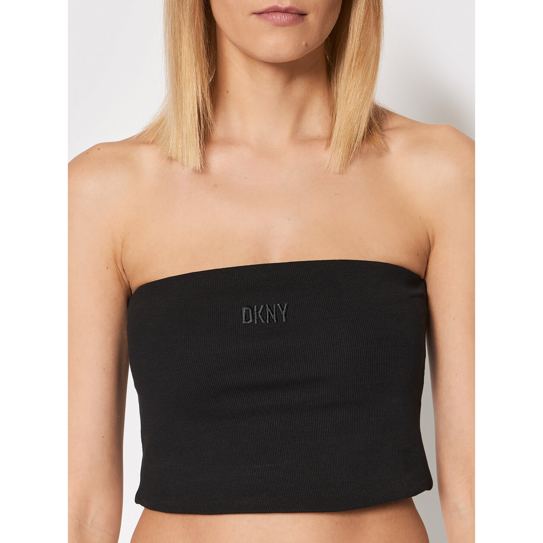 DKNY Sport топ DP2T8808 Черен Slim Fit - Pepit.bg