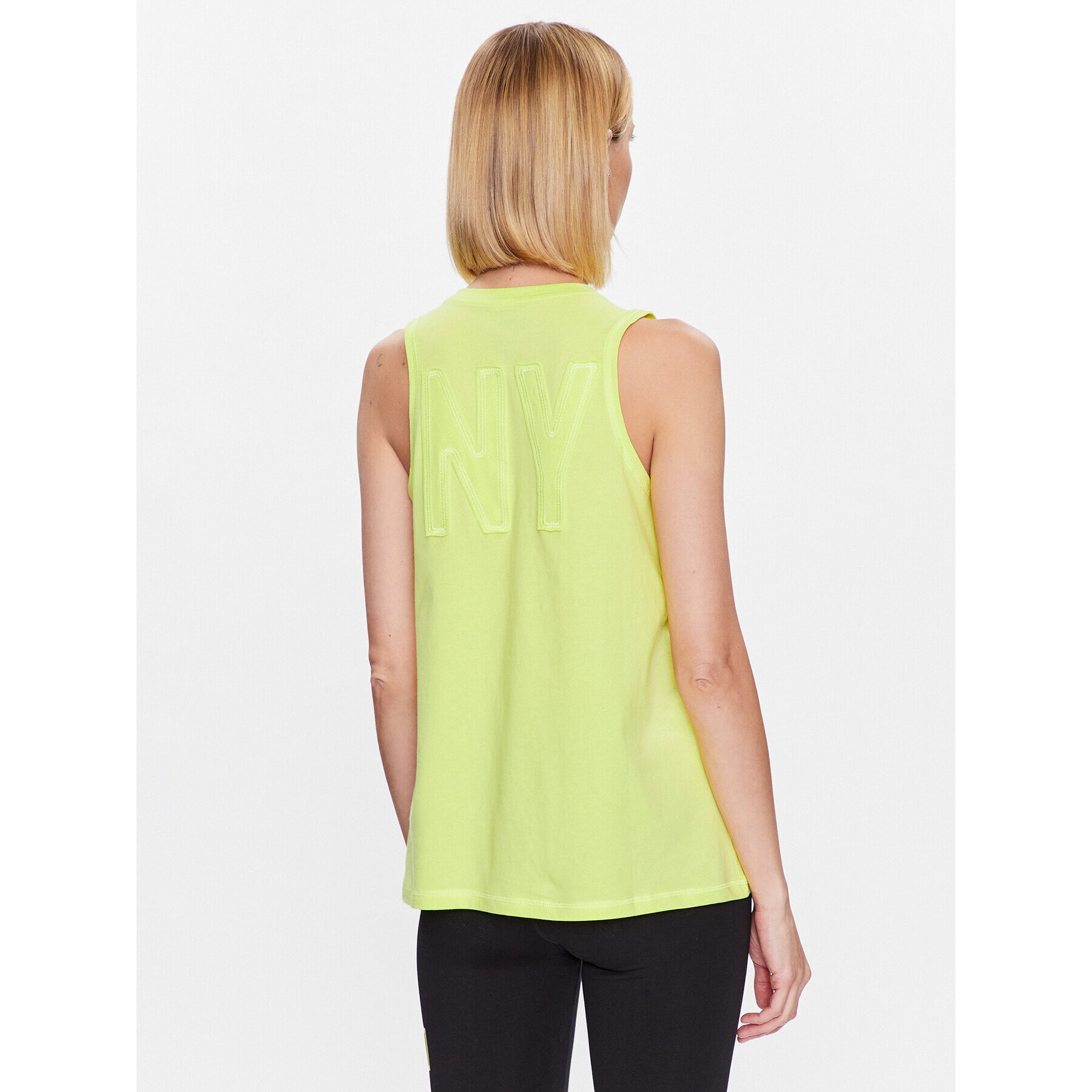 DKNY Sport топ DP3T9217 Жълт Classic Fit - Pepit.bg