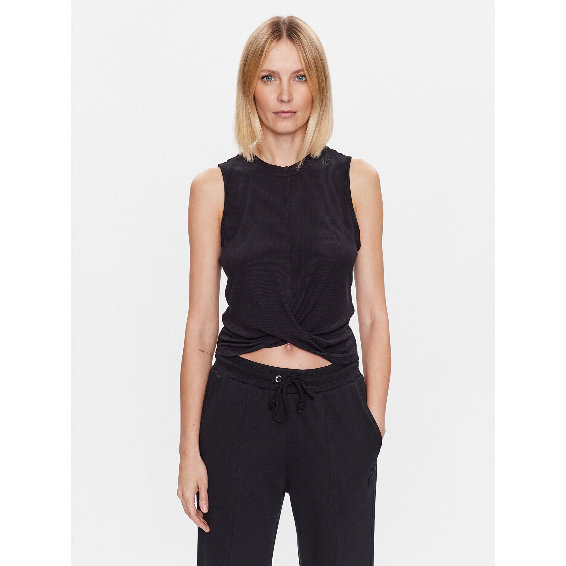 DKNY Sport топ DP3T9264 Черен Classic Fit - Pepit.bg