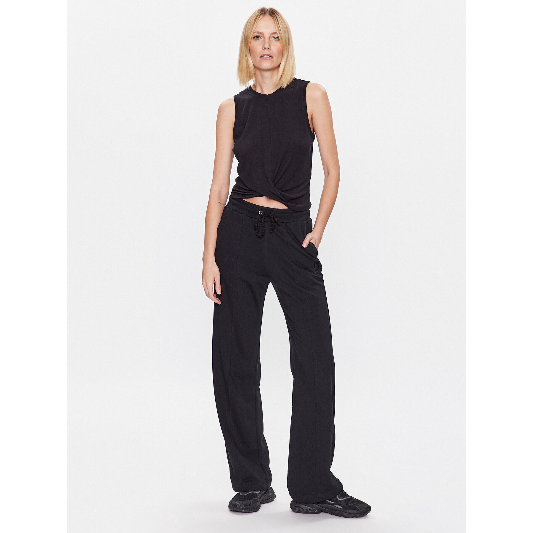 DKNY Sport топ DP3T9264 Черен Classic Fit - Pepit.bg