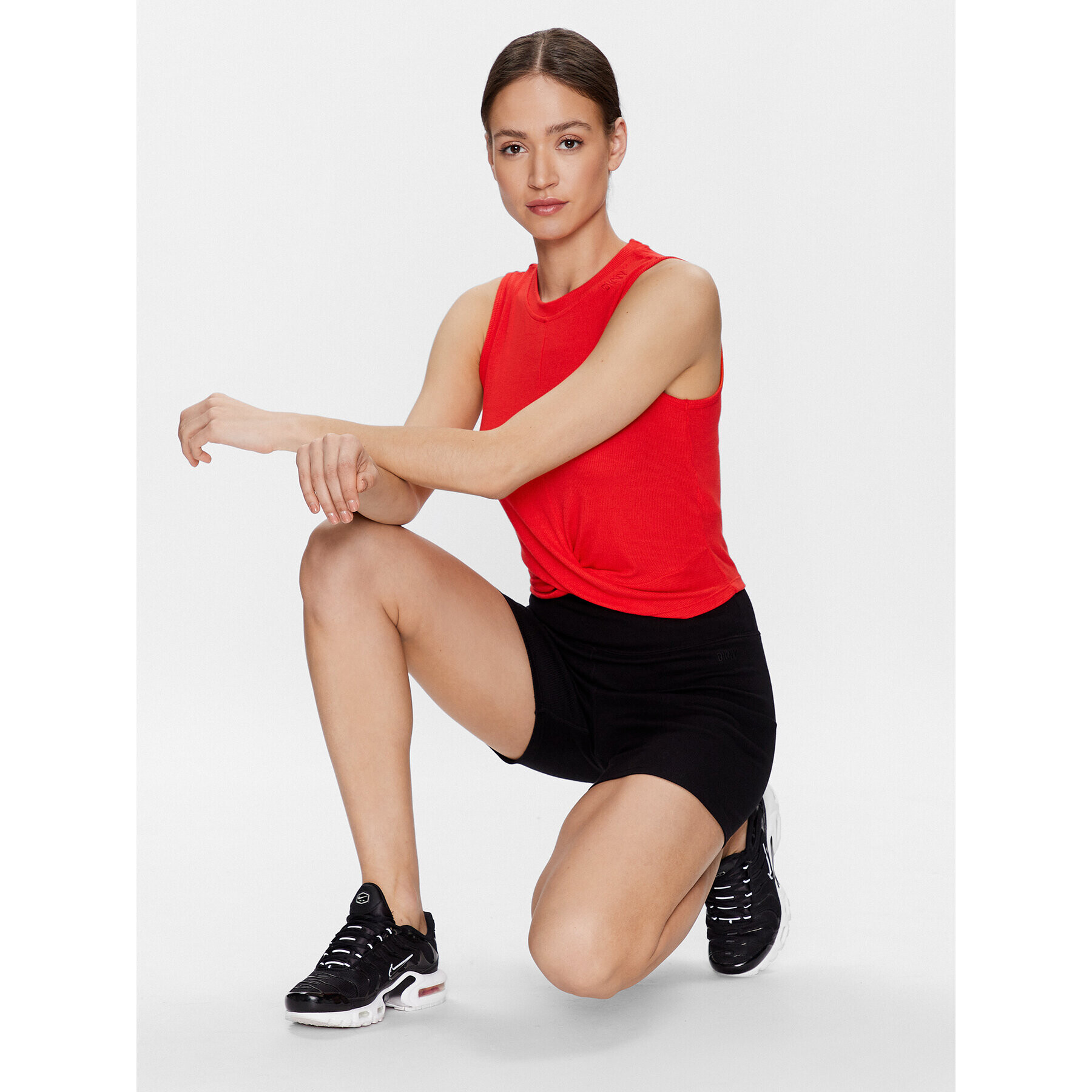 DKNY Sport топ DP3T9264 Червен Classic Fit - Pepit.bg