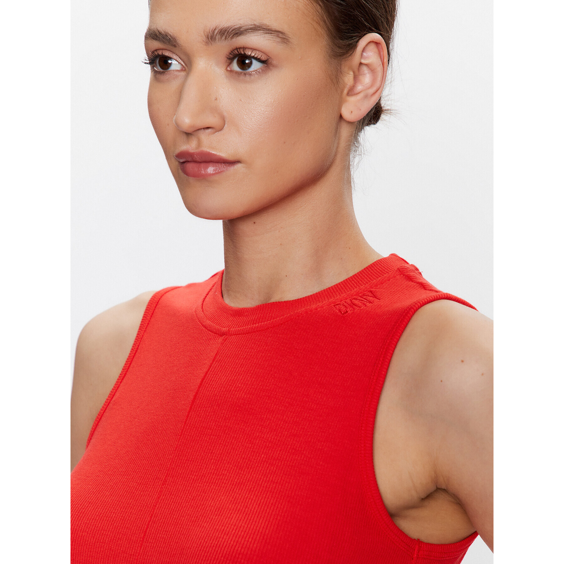DKNY Sport топ DP3T9264 Червен Classic Fit - Pepit.bg