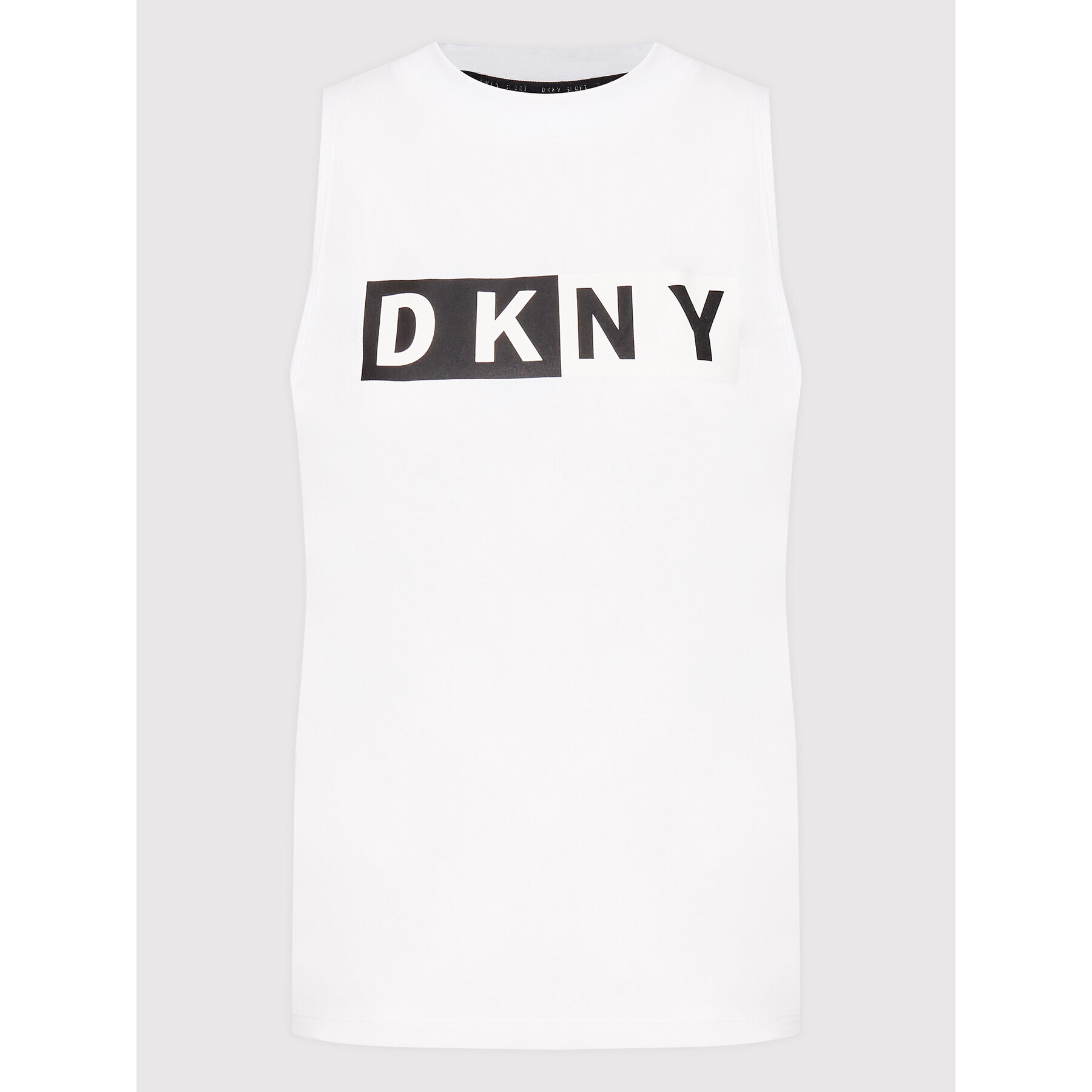 DKNY Sport топ DP8T5892 Бял Regular Fit - Pepit.bg