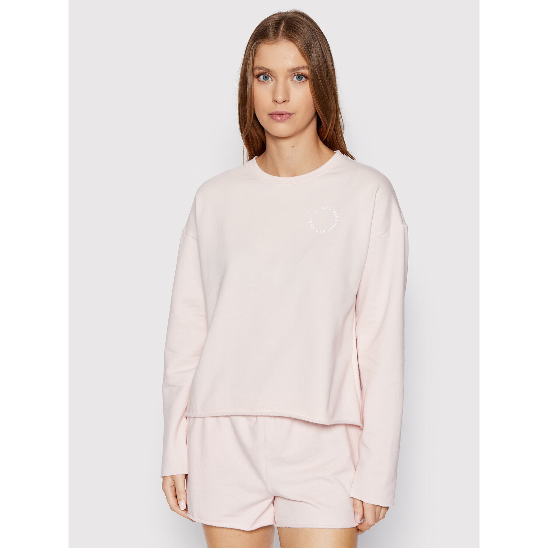 DKNY Спортен екип YI2922524 Розов Regular Fit - Pepit.bg