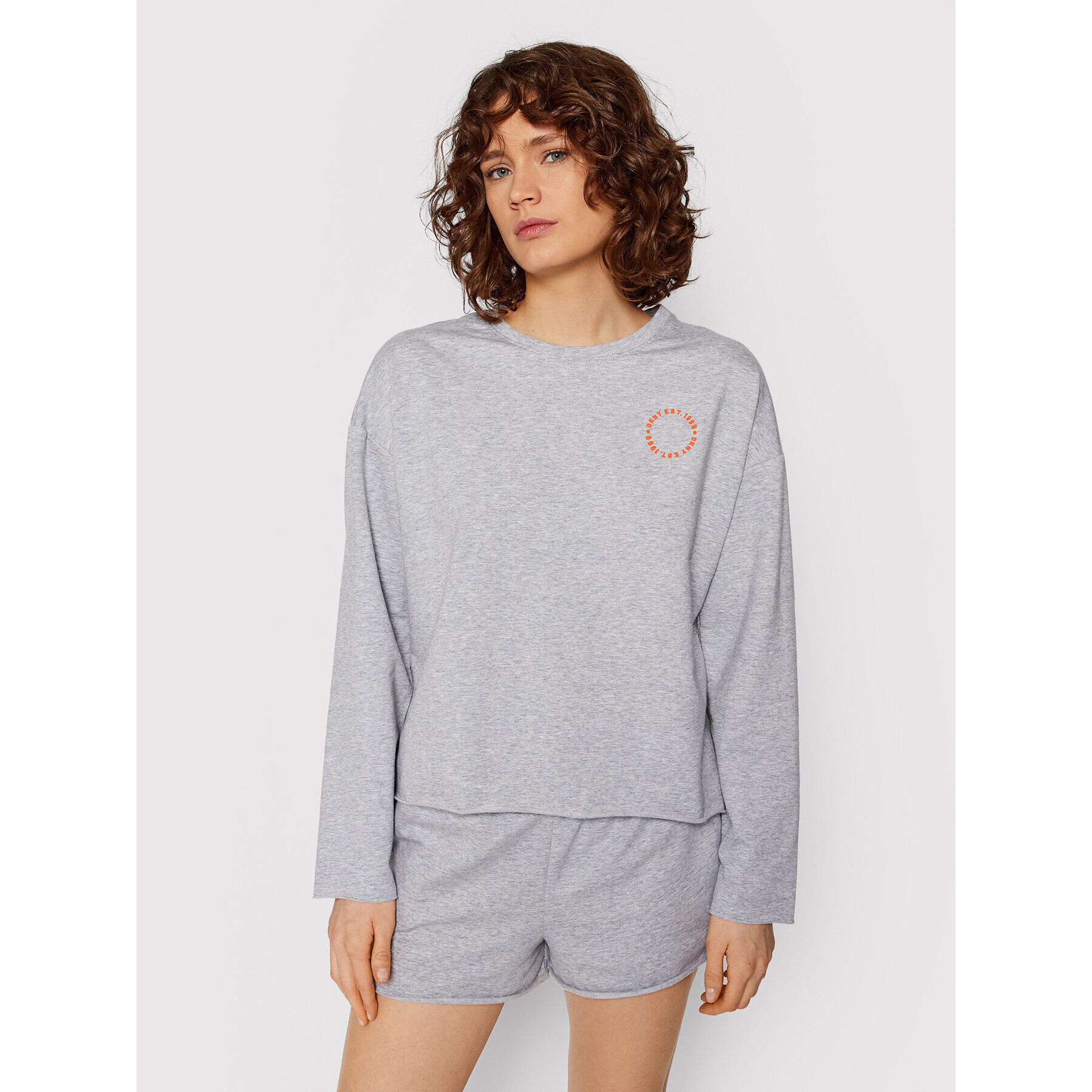 DKNY Спортен екип YI2922524 Сив Regular Fit - Pepit.bg