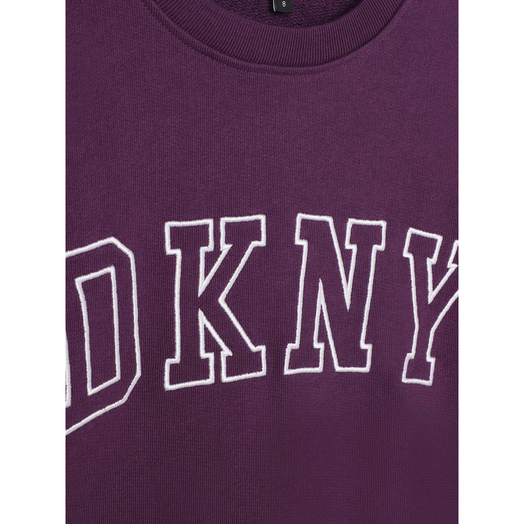 DKNY Суитшърт D25E57 D Виолетов Regular Fit - Pepit.bg