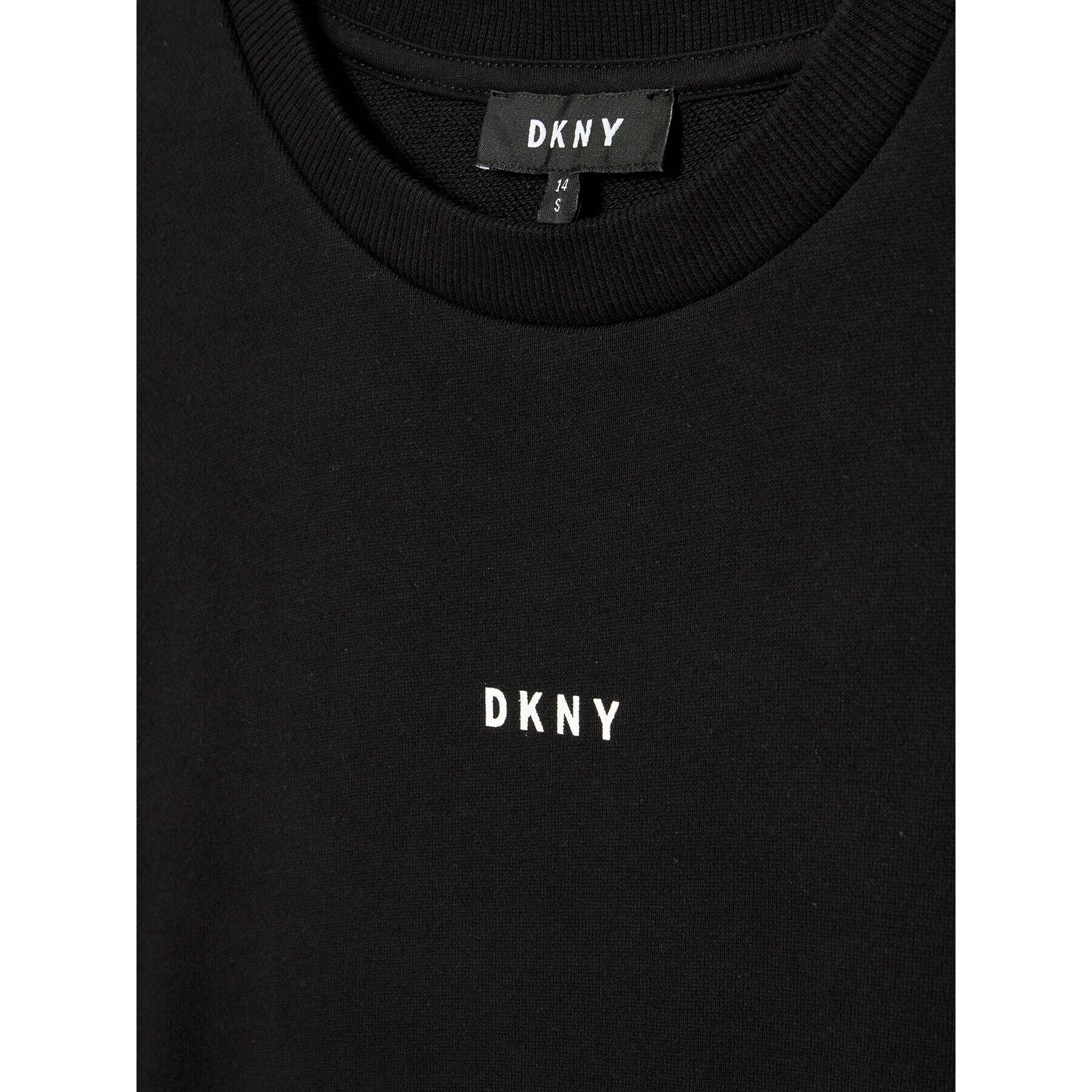 DKNY Суитшърт D32820 M Черен Regular Fit - Pepit.bg