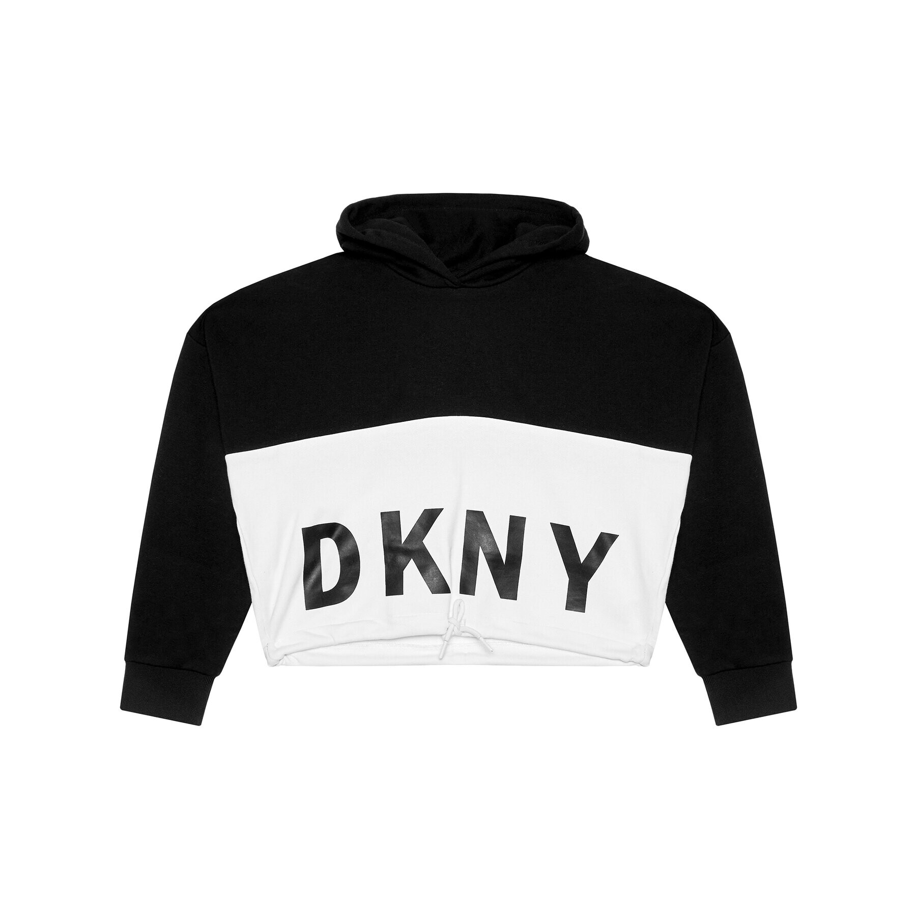 DKNY Суитшърт D35Q92 S Черен Relaxed Fit - Pepit.bg