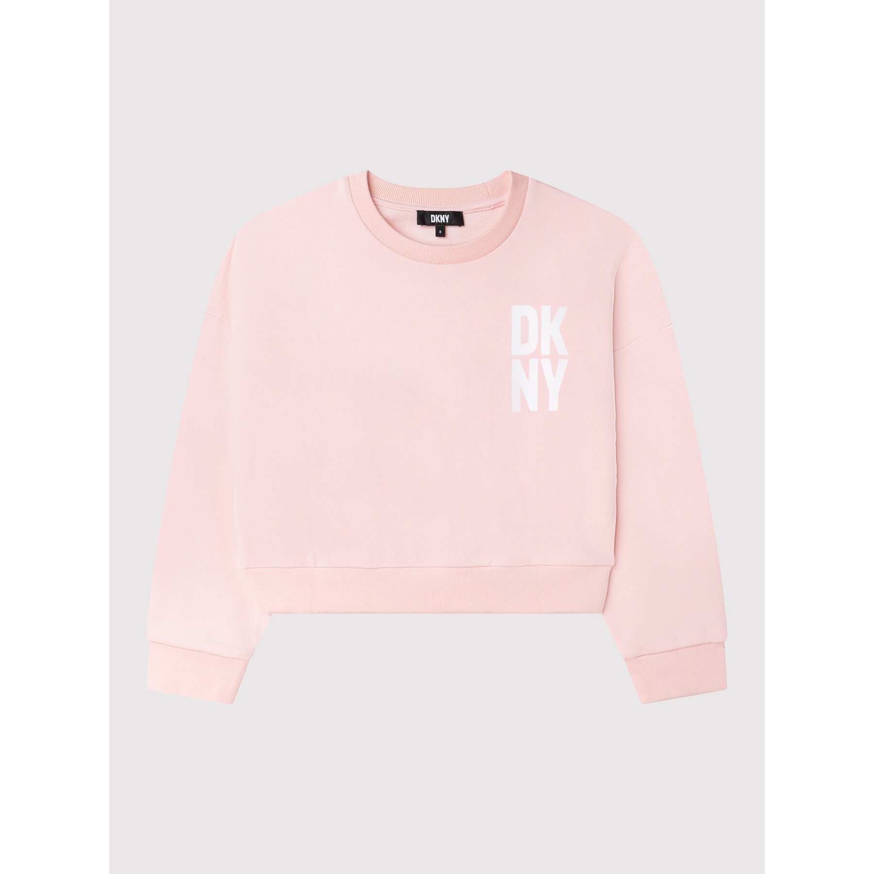 DKNY Суитшърт D35S49 S Розов Regular Fit - Pepit.bg