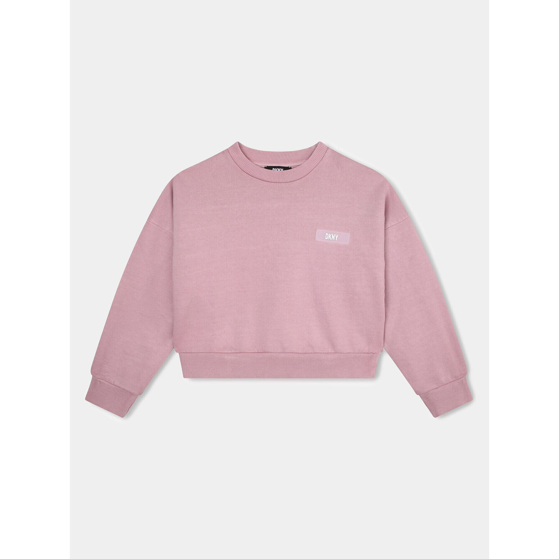 DKNY Суитшърт D35T00 D Розов Regular Fit - Pepit.bg