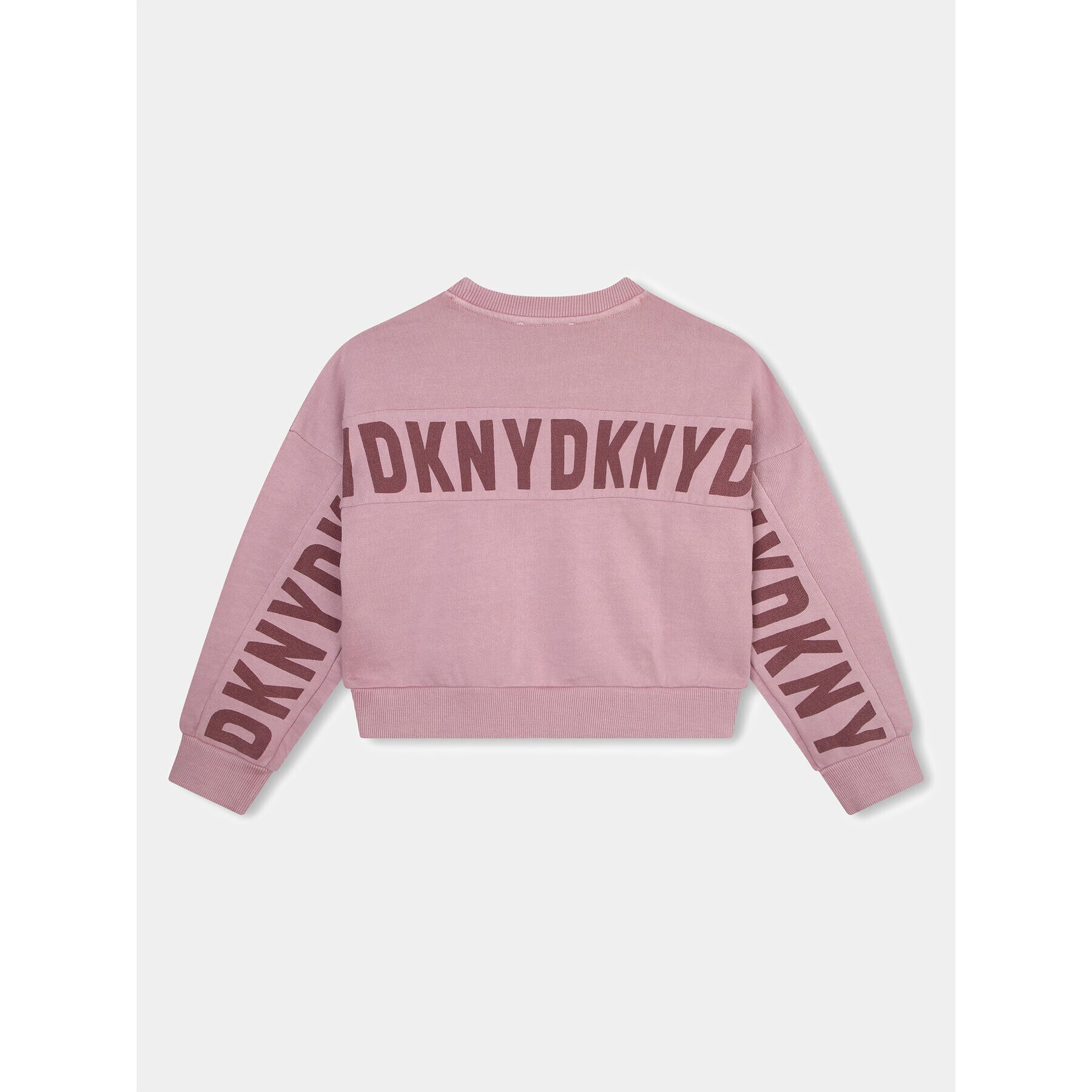 DKNY Суитшърт D35T00 D Розов Regular Fit - Pepit.bg