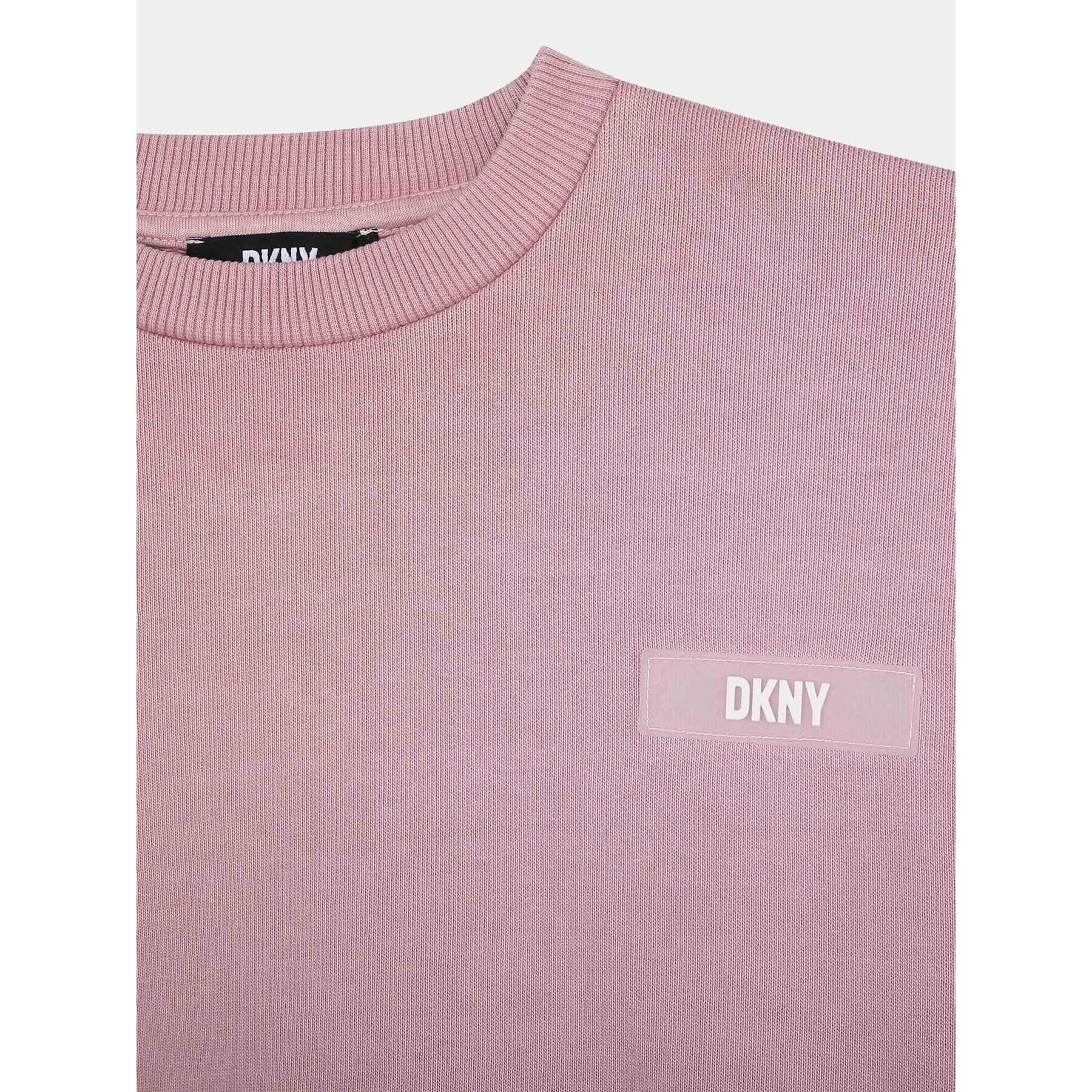 DKNY Суитшърт D35T00 D Розов Regular Fit - Pepit.bg