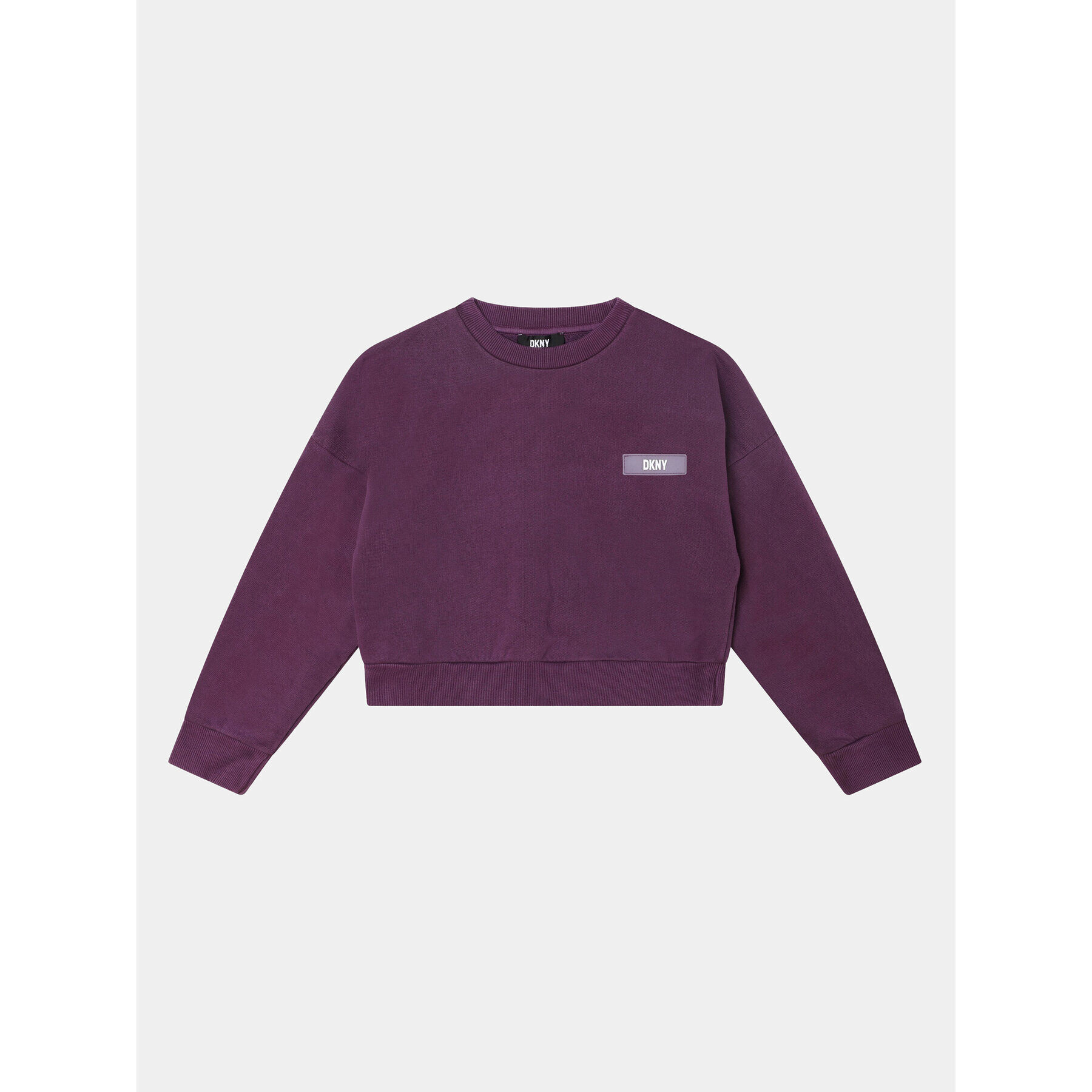 DKNY Суитшърт D35T00 S Виолетов Regular Fit - Pepit.bg