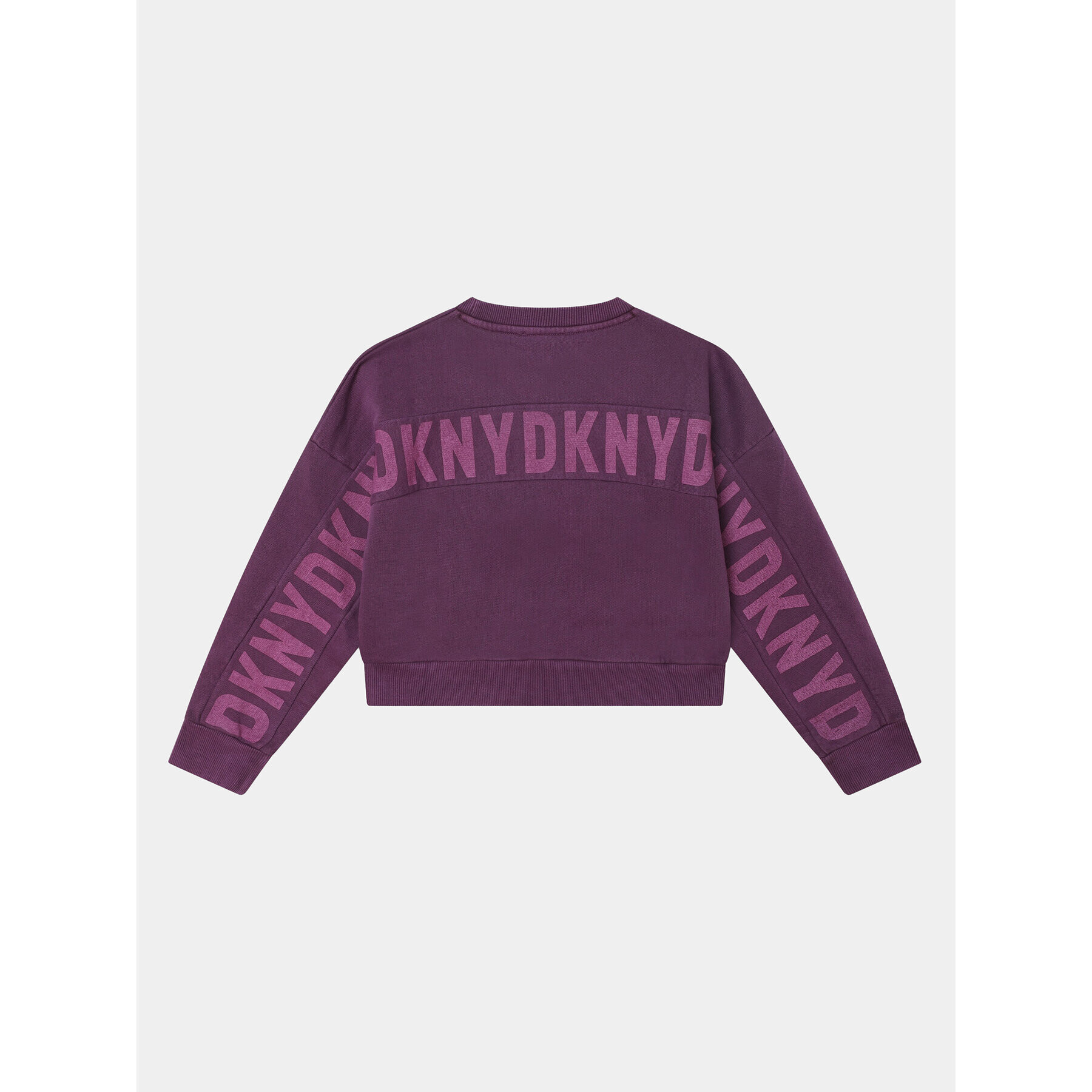 DKNY Суитшърт D35T00 S Виолетов Regular Fit - Pepit.bg