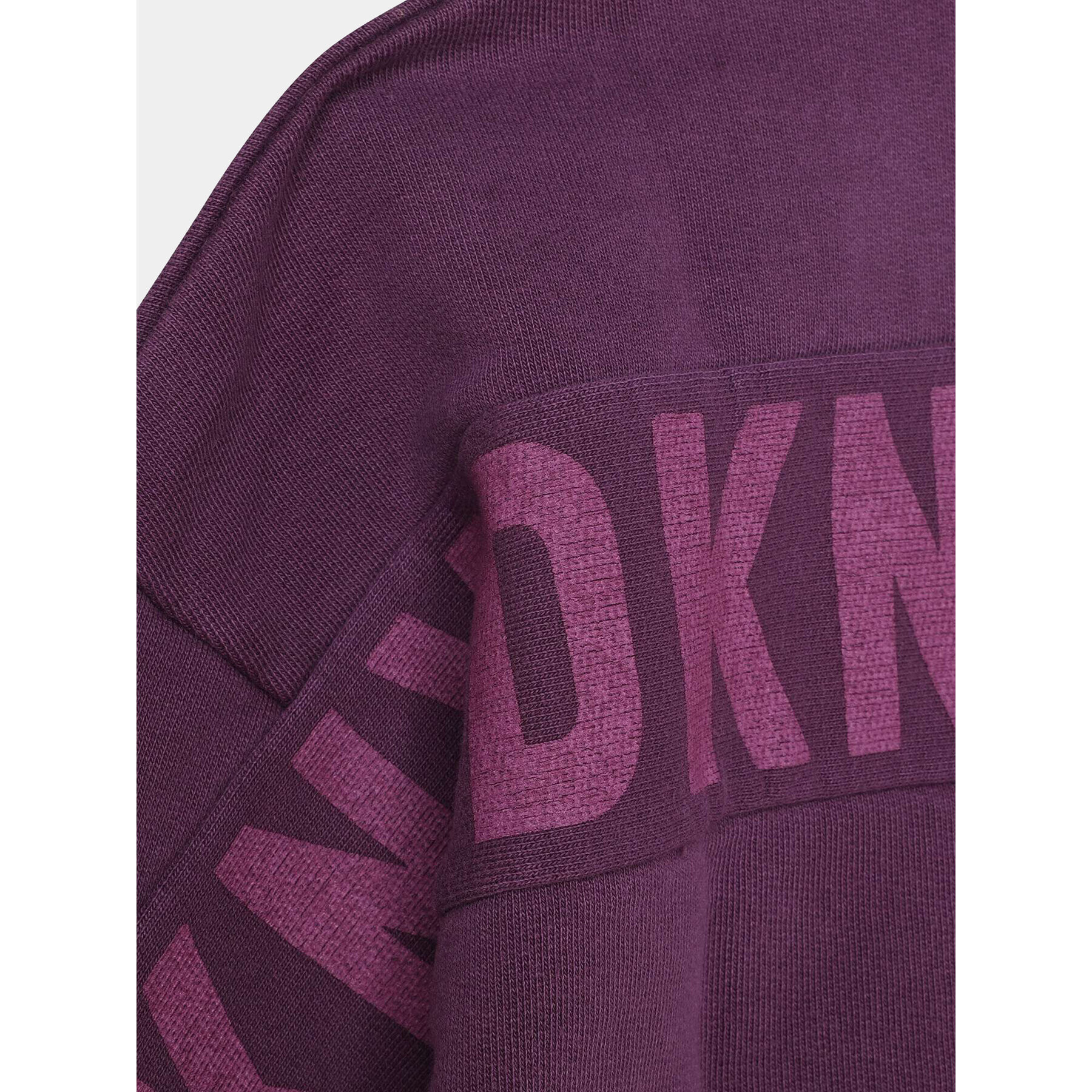DKNY Суитшърт D35T00 S Виолетов Regular Fit - Pepit.bg