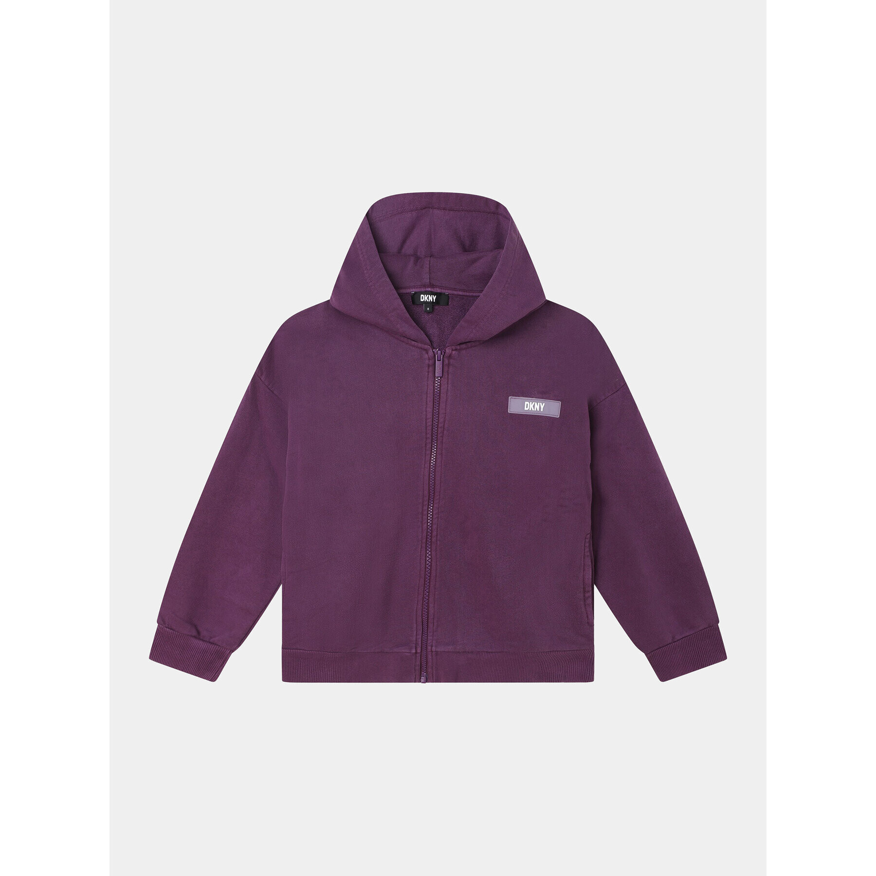 DKNY Суитшърт D55001 D Виолетов Regular Fit - Pepit.bg