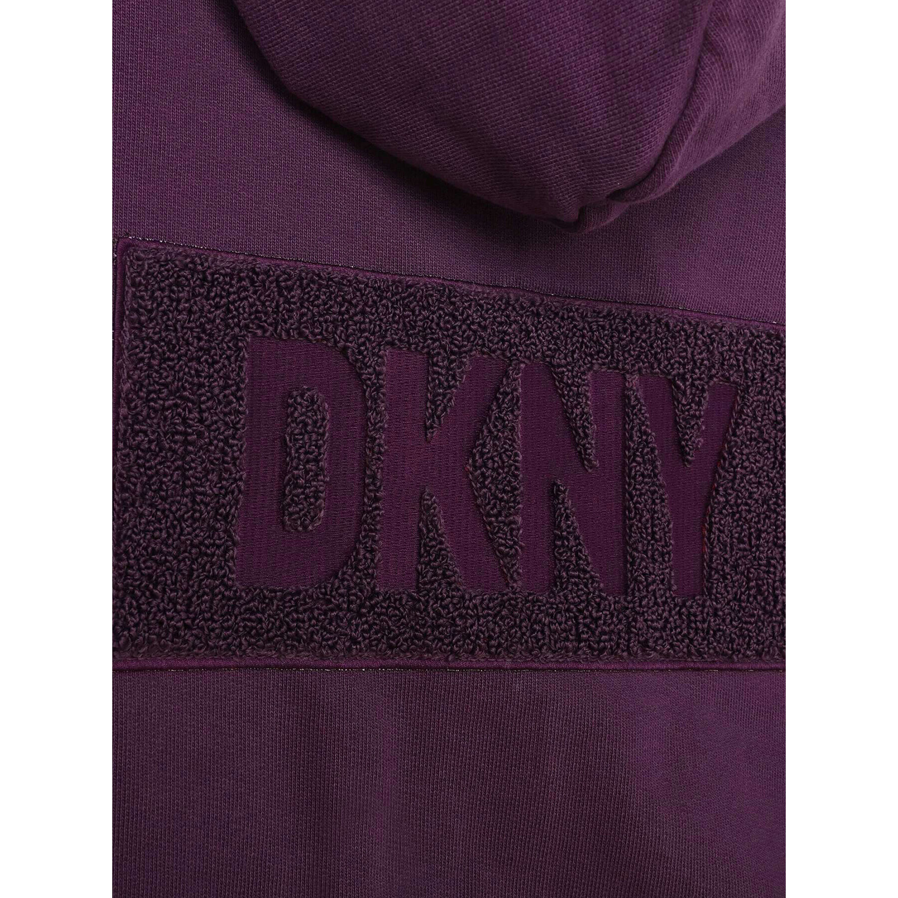 DKNY Суитшърт D55001 D Виолетов Regular Fit - Pepit.bg