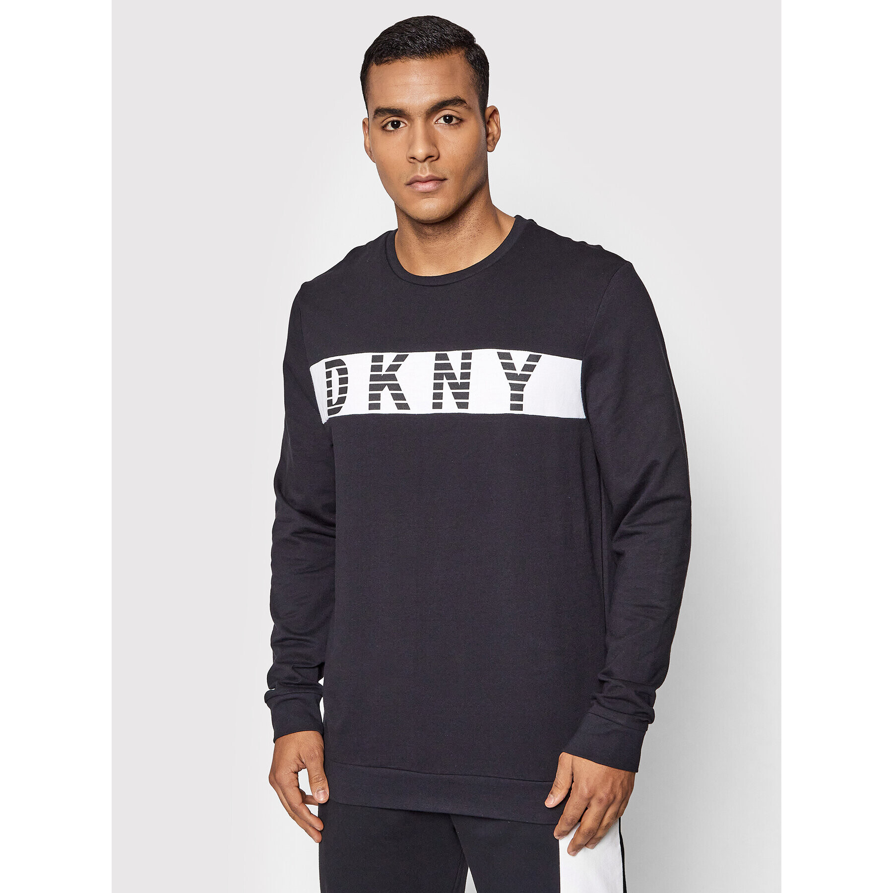 DKNY Суитшърт N5_6729_DKY Черен Regular Fit - Pepit.bg