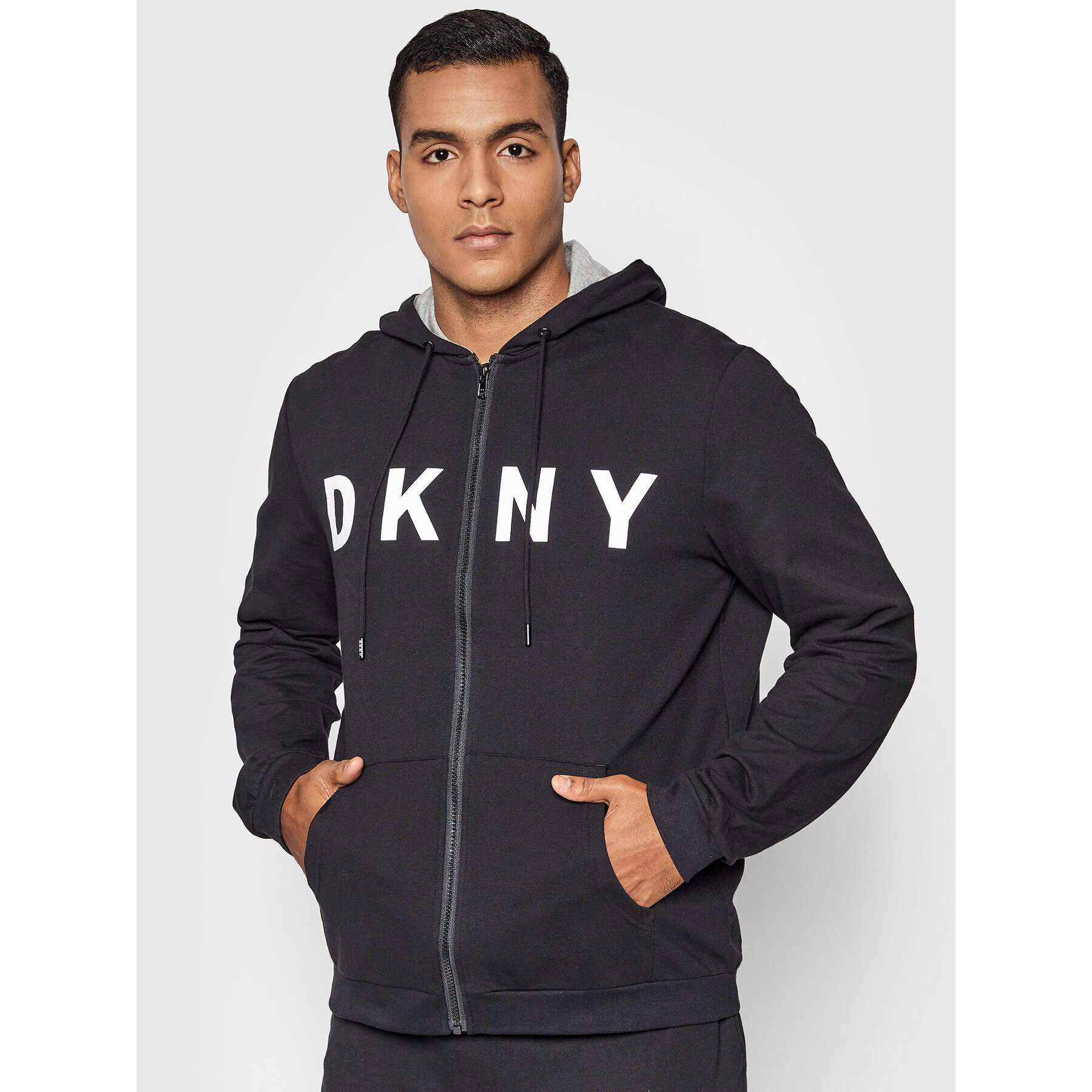 DKNY Суитшърт N5_6736_DKY Черен Regular Fit - Pepit.bg