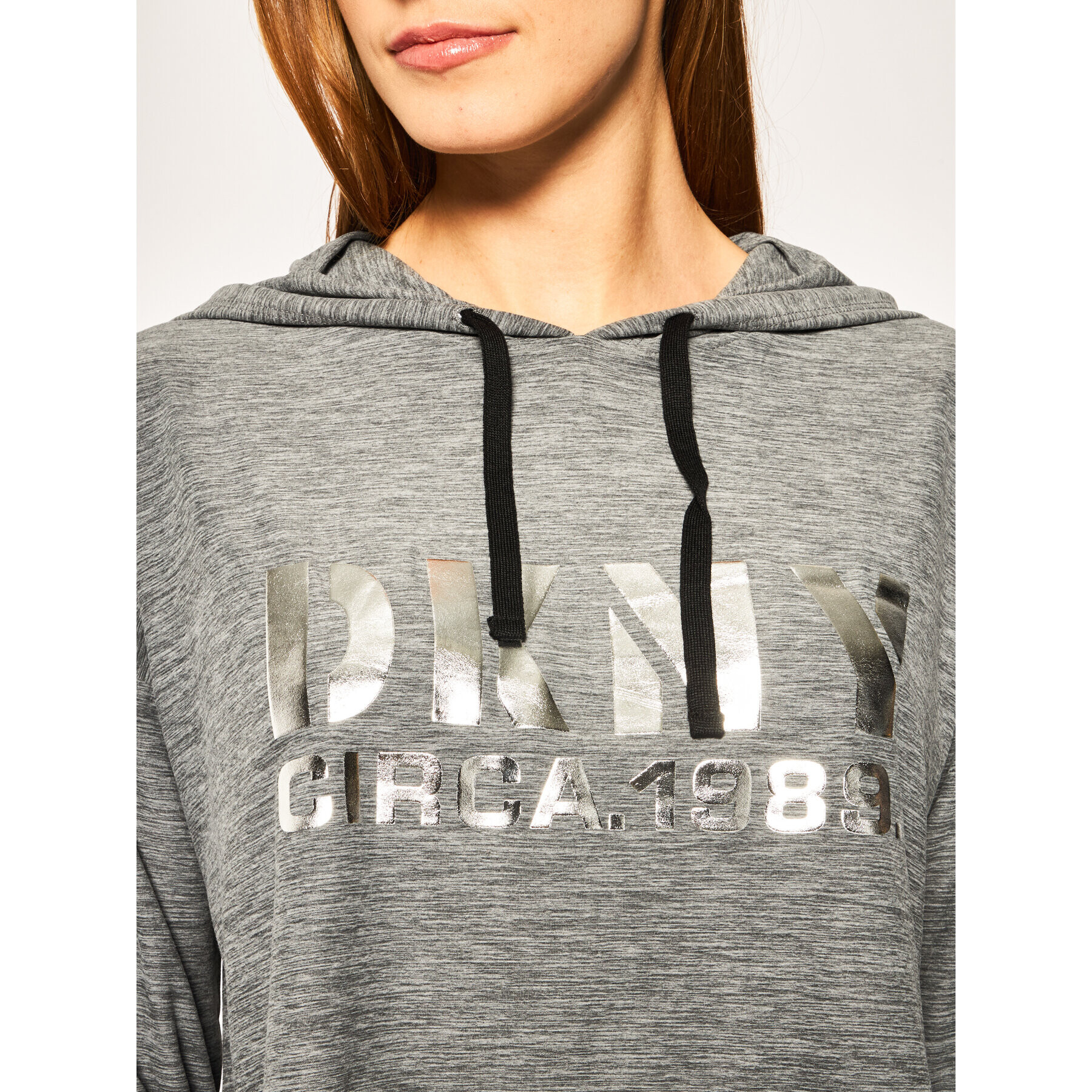 DKNY Суитшърт YI2022401 Сив Relaxed Fit - Pepit.bg