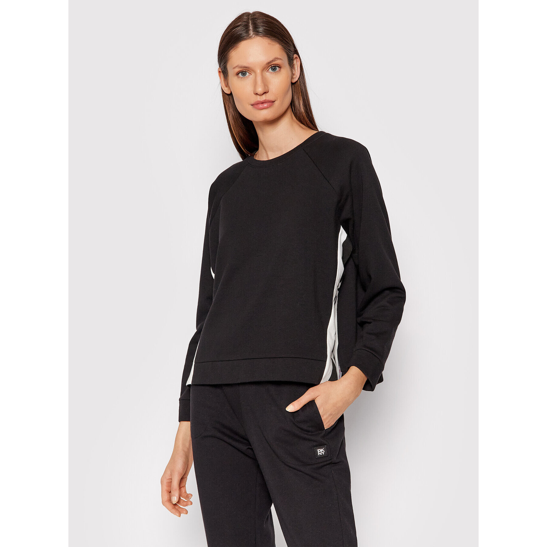 DKNY Суитшърт YI2422484 Черен Relaxed Fit - Pepit.bg