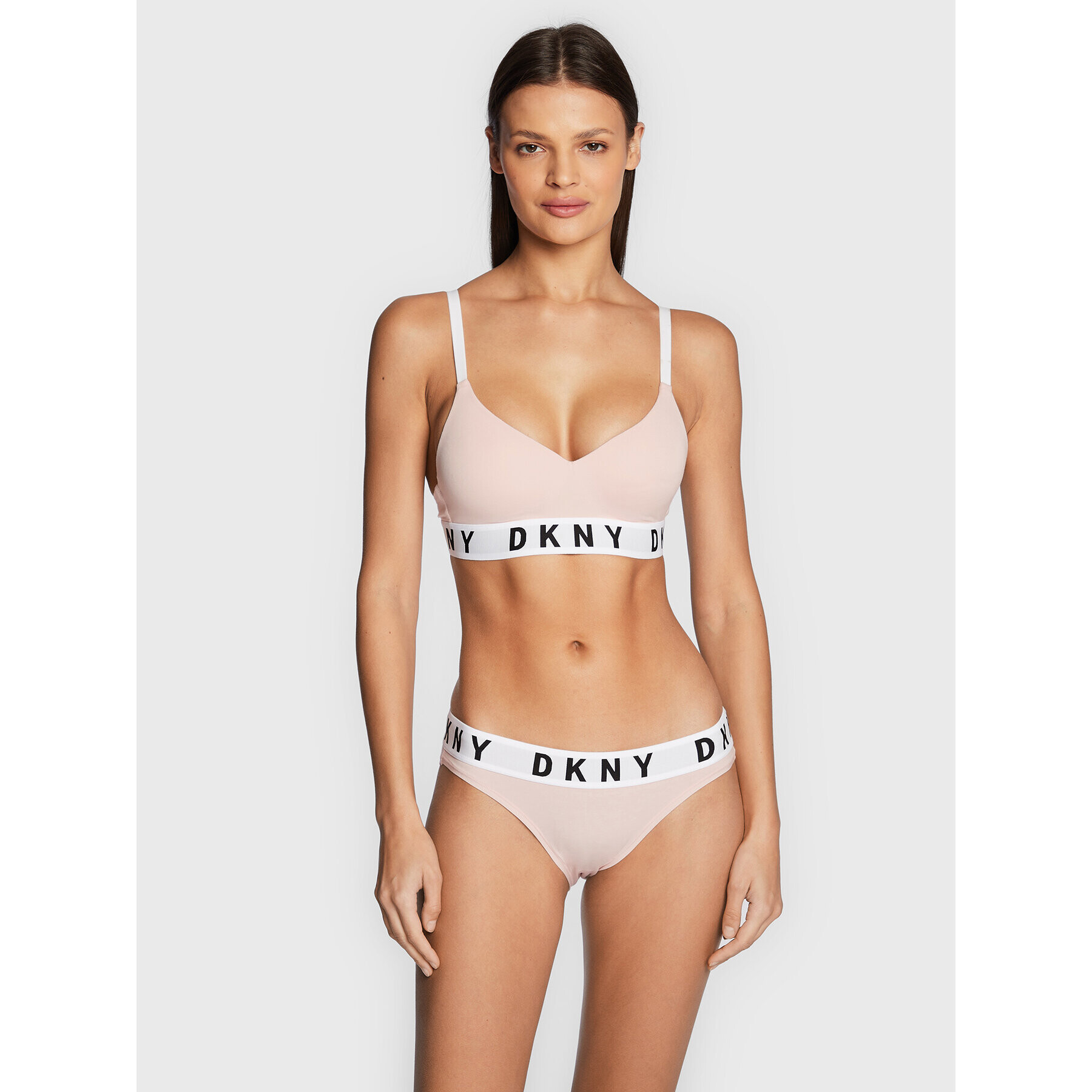 DKNY Сутиен push-up DK4518 Розов - Pepit.bg