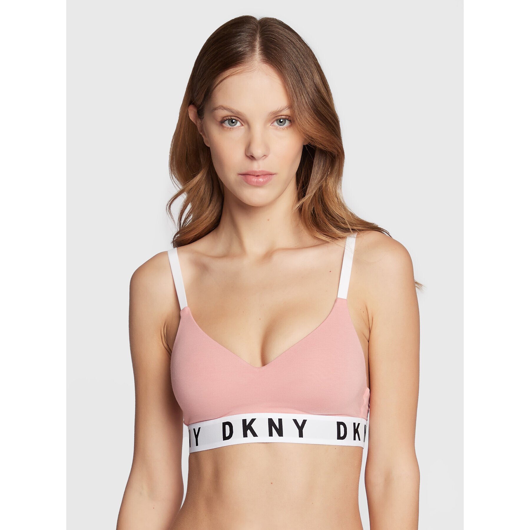 DKNY Сутиен push-up DK4518 Розов - Pepit.bg