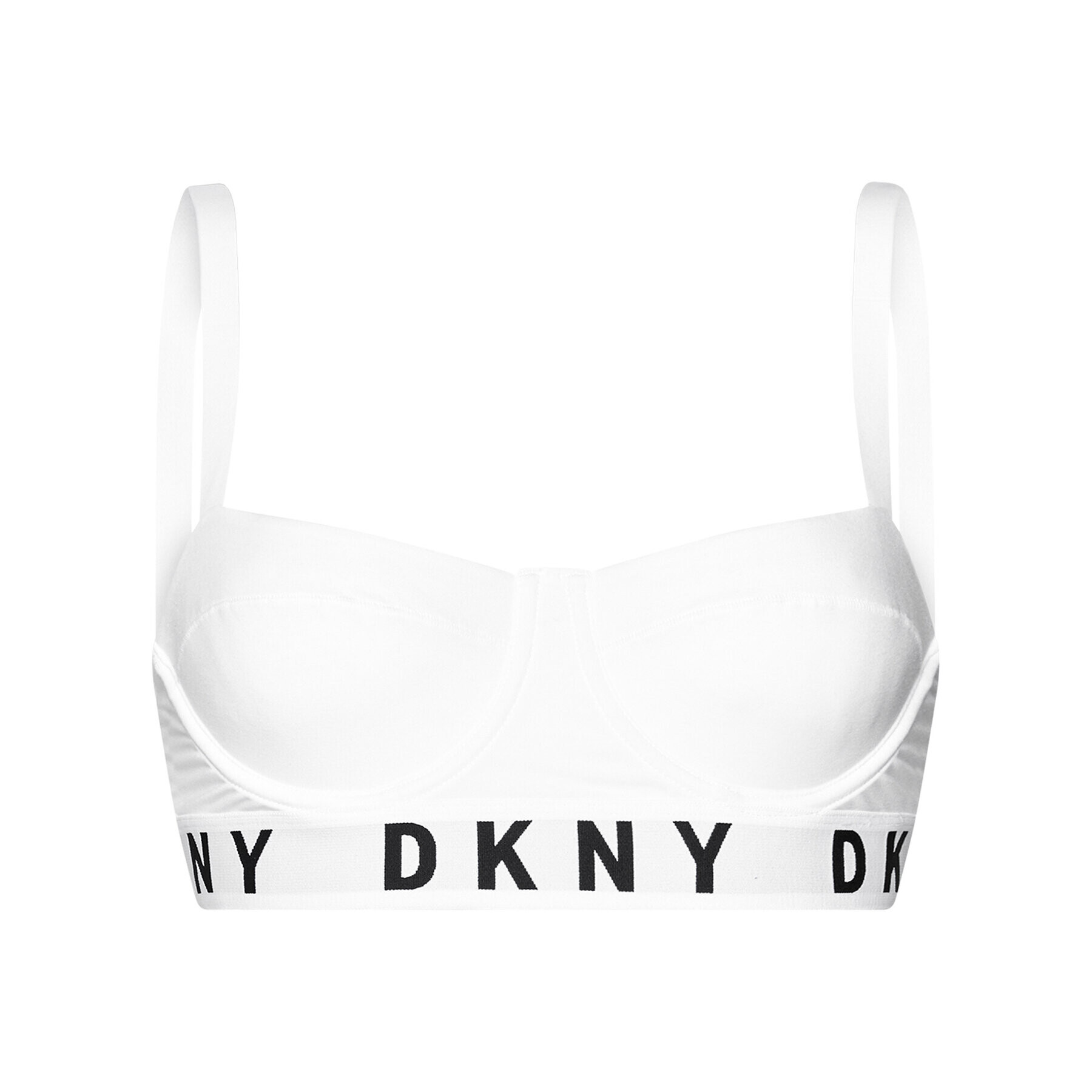 DKNY Сутиен с банели DK4521 Бял - Pepit.bg