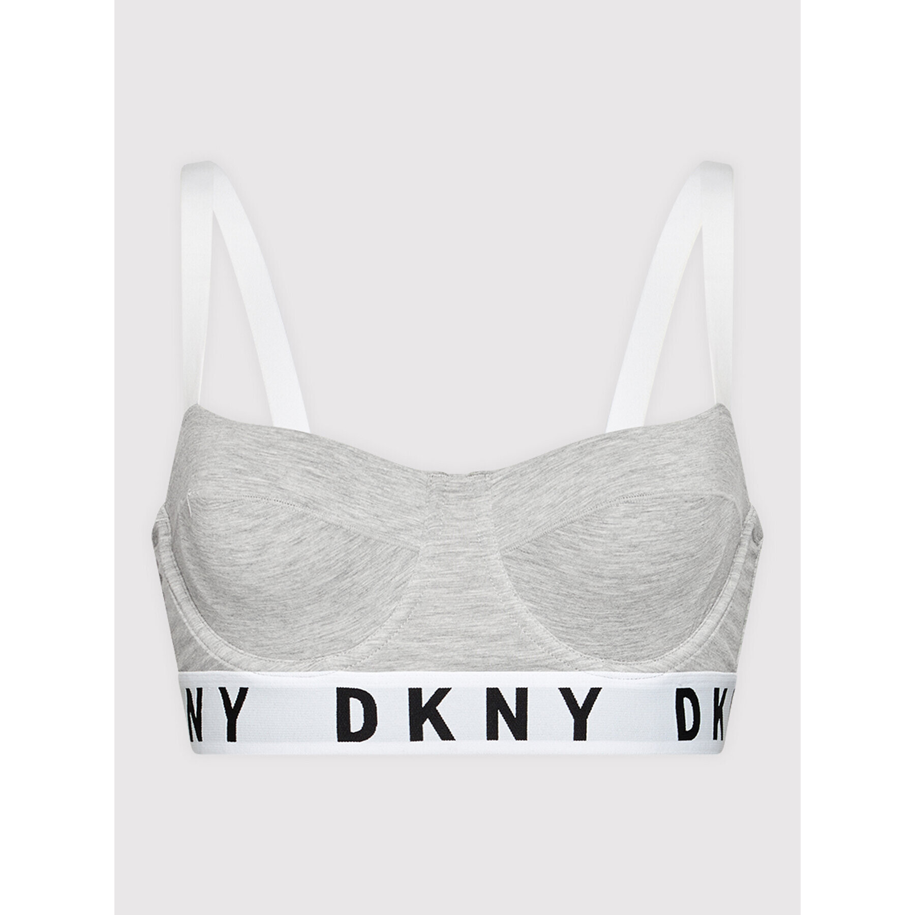 DKNY Сутиен с банели DK4521 Сив - Pepit.bg