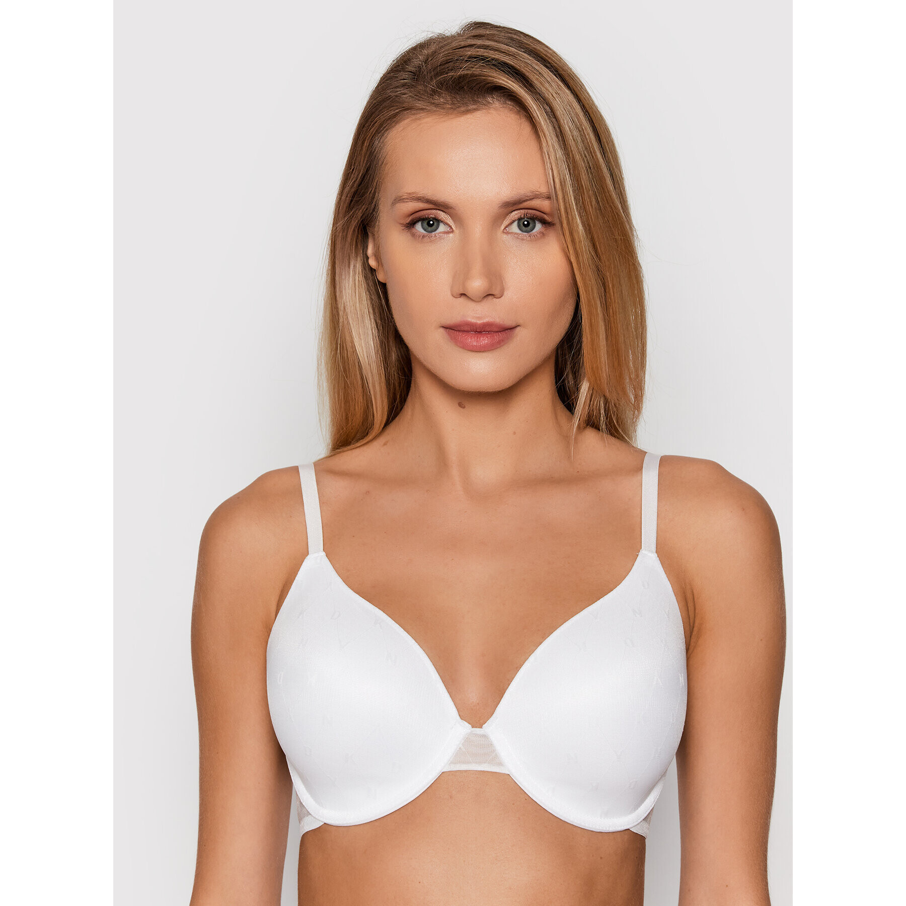 DKNY Сутиен с банели DK7501 Бял - Pepit.bg