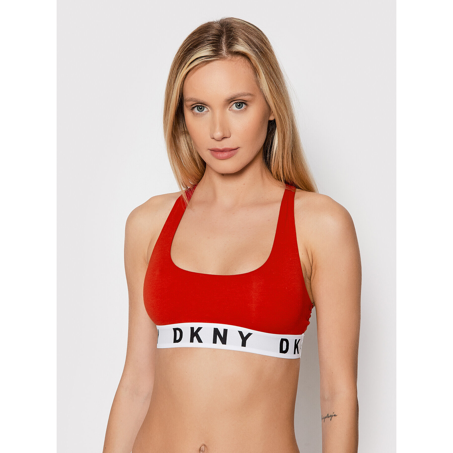 DKNY Сутиен-топ DK4519 Червен - Pepit.bg