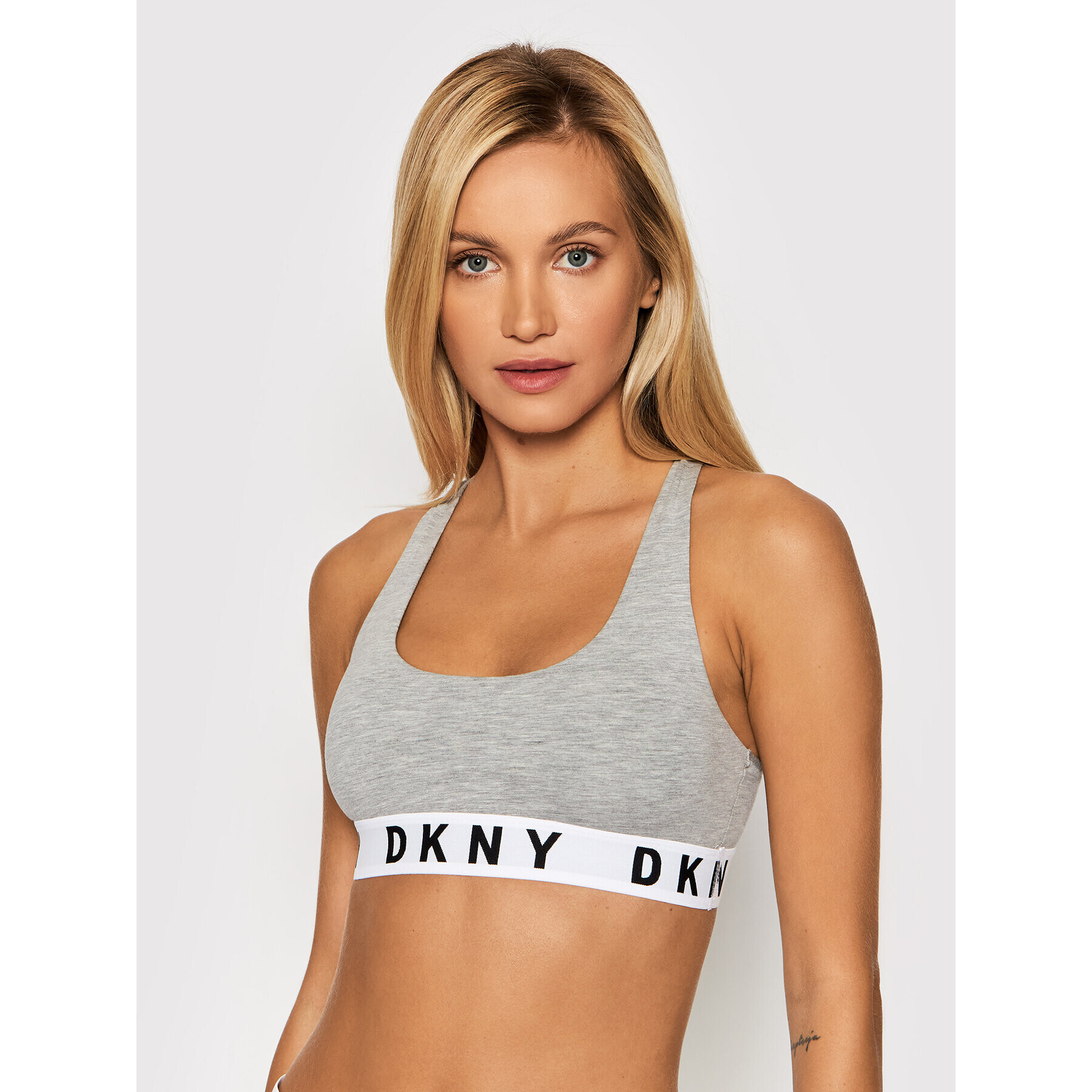 DKNY Сутиен-топ DK4519 Сив - Pepit.bg