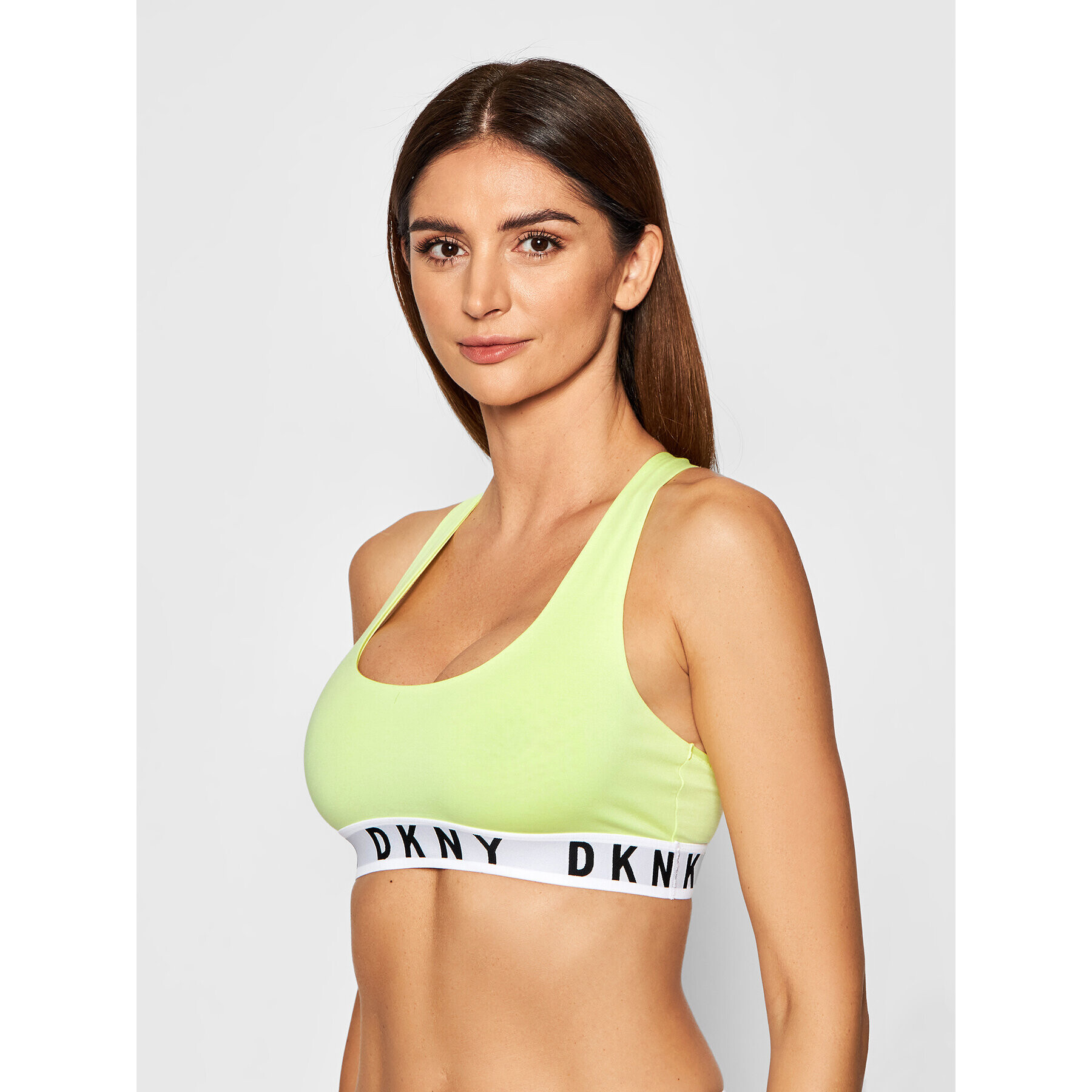 DKNY Сутиен-топ DK4519 Жълт - Pepit.bg