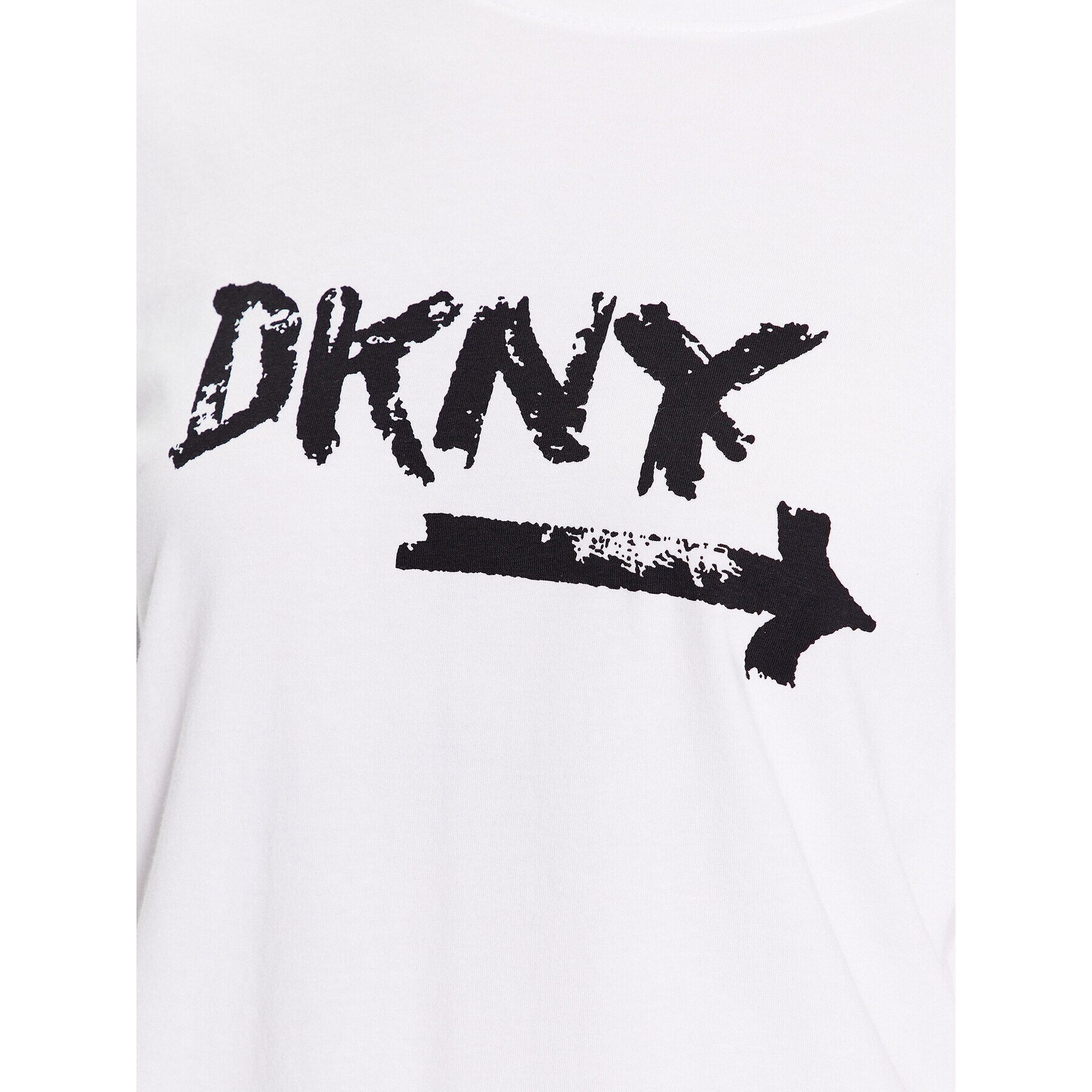 DKNY Тениска на пижама YI2422629 Бял Relaxed Fit - Pepit.bg