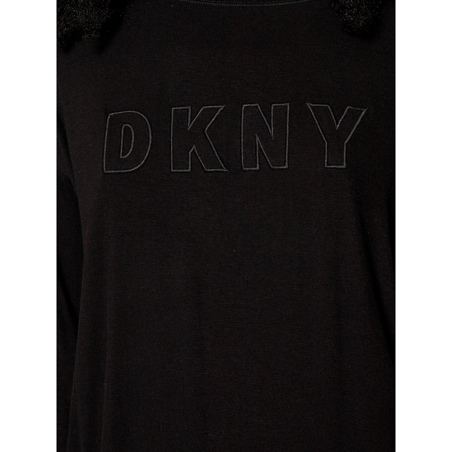 DKNY Тениска на пижама YI3419330 Черен - Pepit.bg