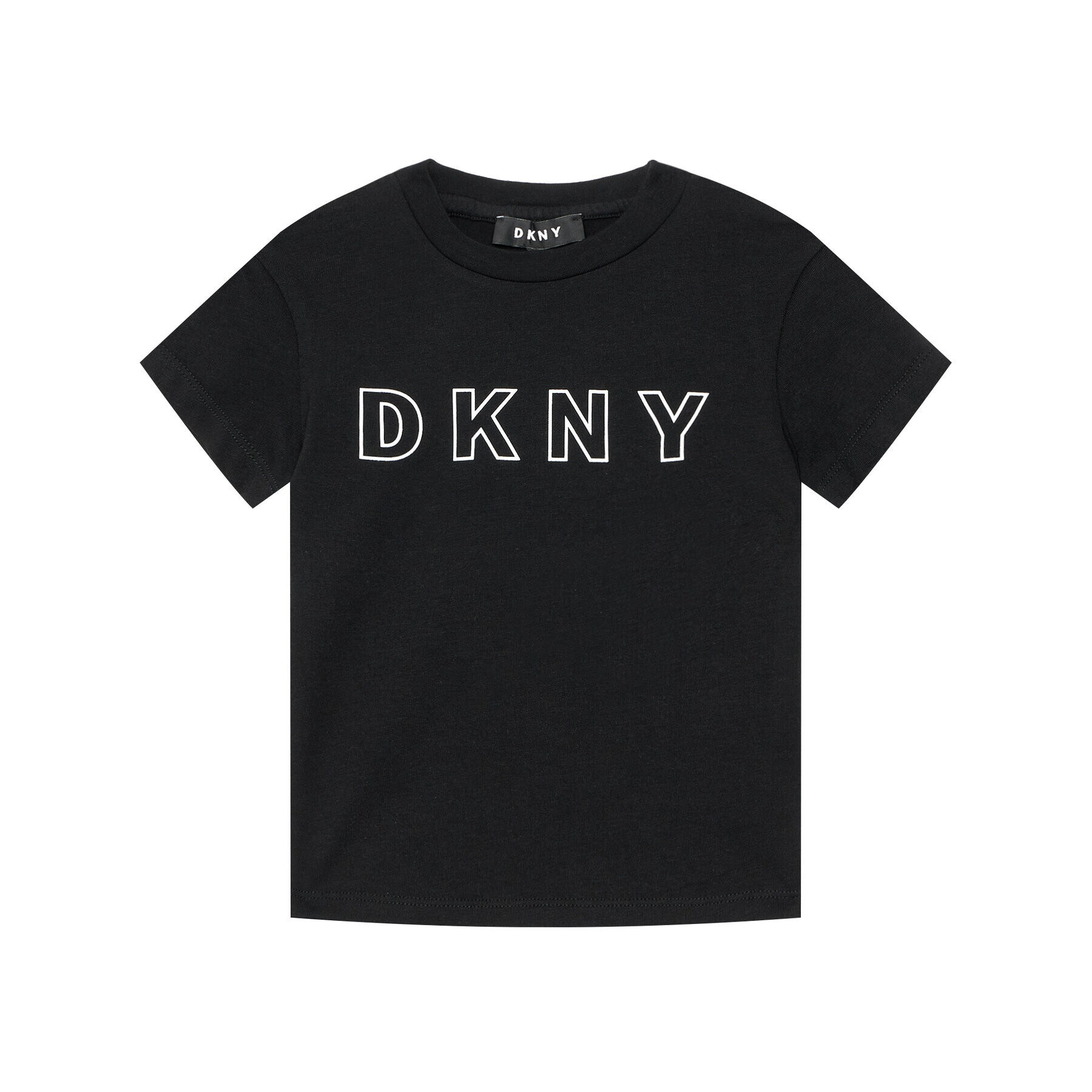 DKNY Тишърт D35R23 S Черен Regular Fit - Pepit.bg