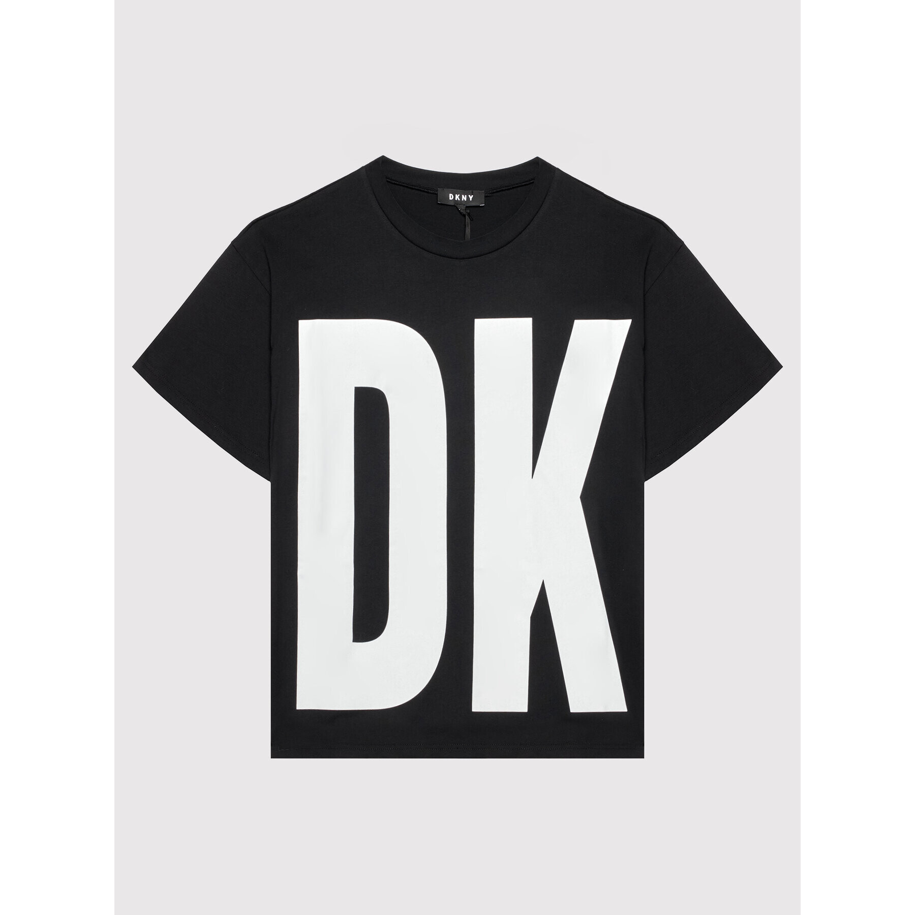 DKNY Тишърт D35R61 D Черен Regular Fit - Pepit.bg