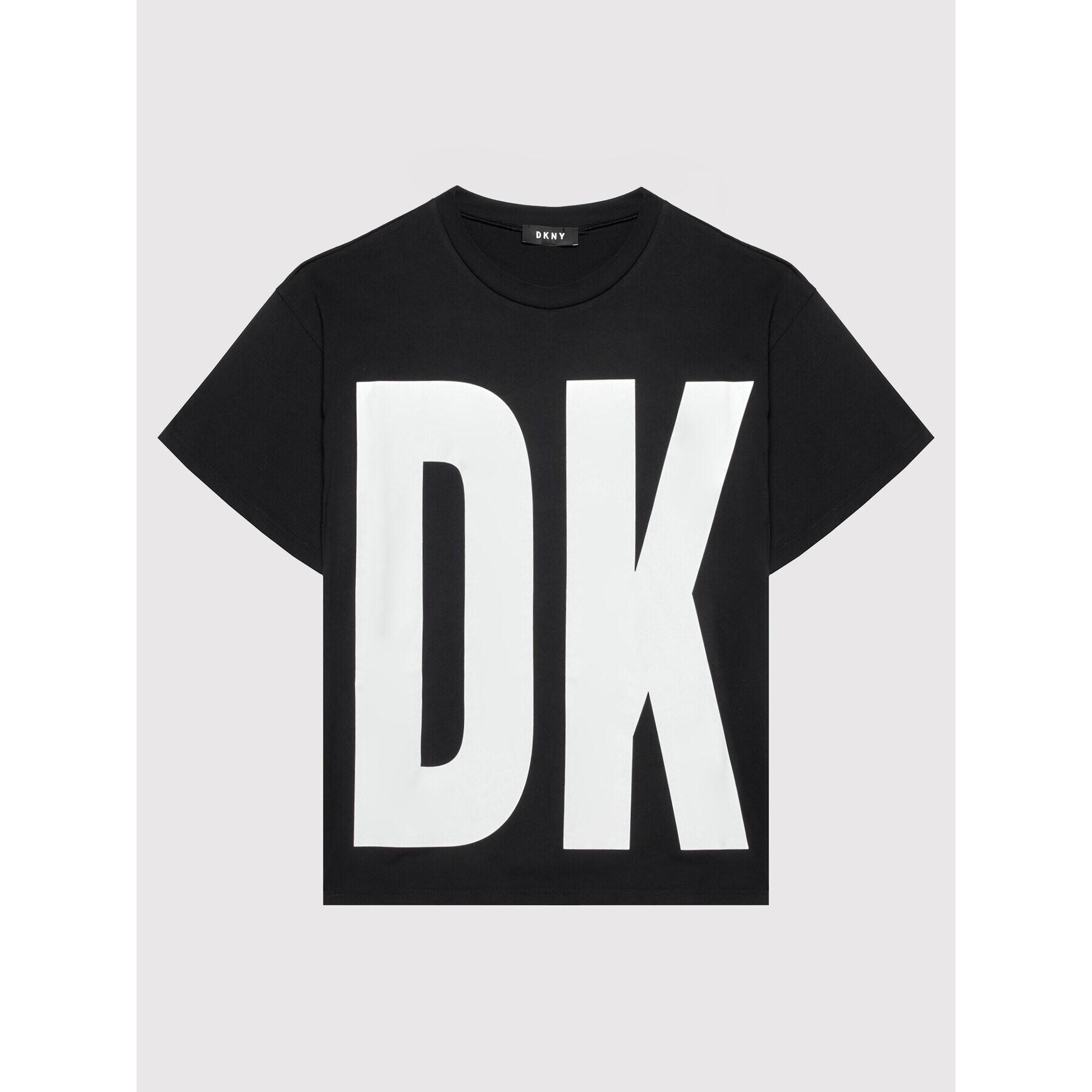 DKNY Тишърт D35R61 M Черен Regular Fit - Pepit.bg